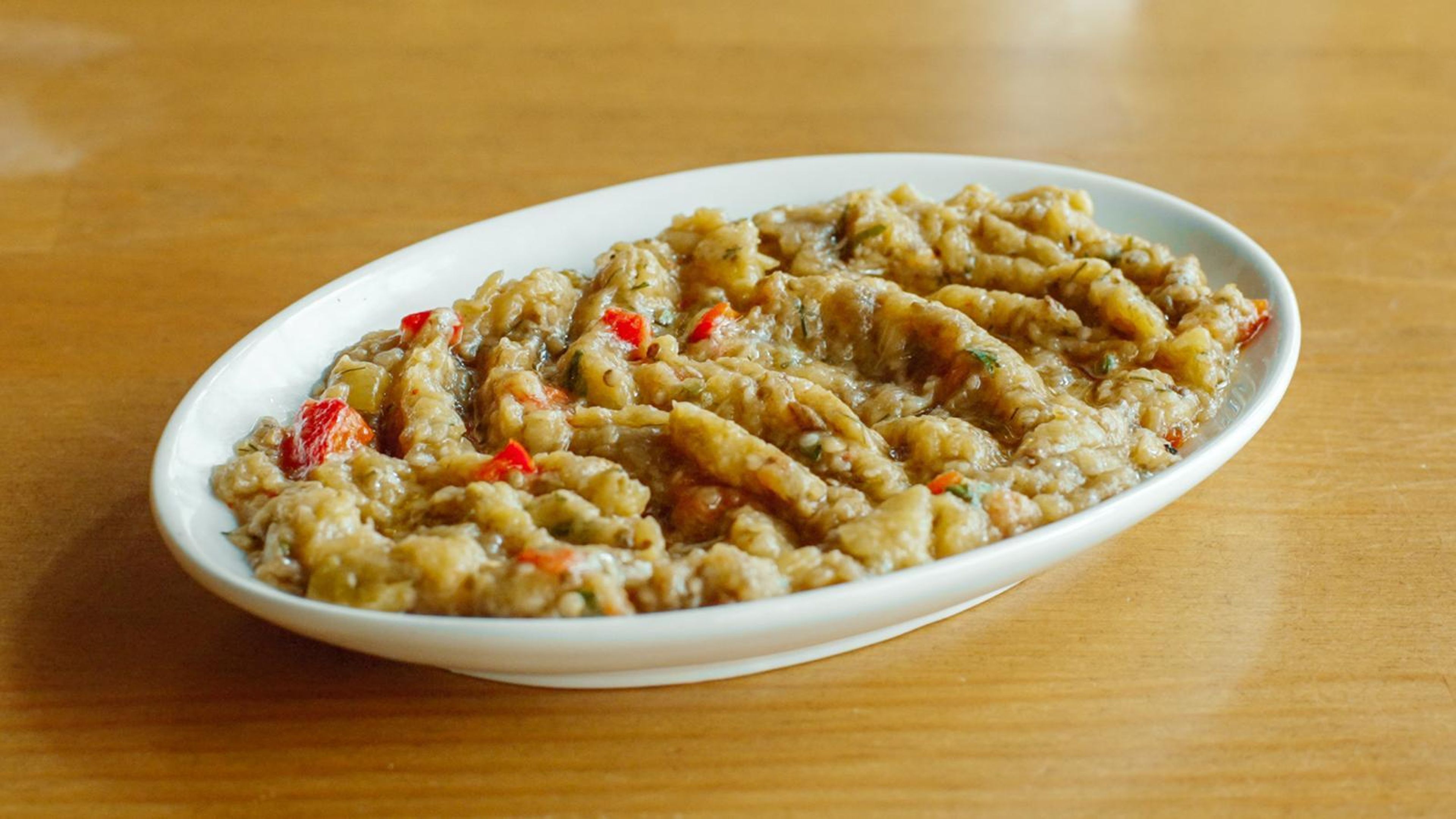 Smoked Eggplant Salad.