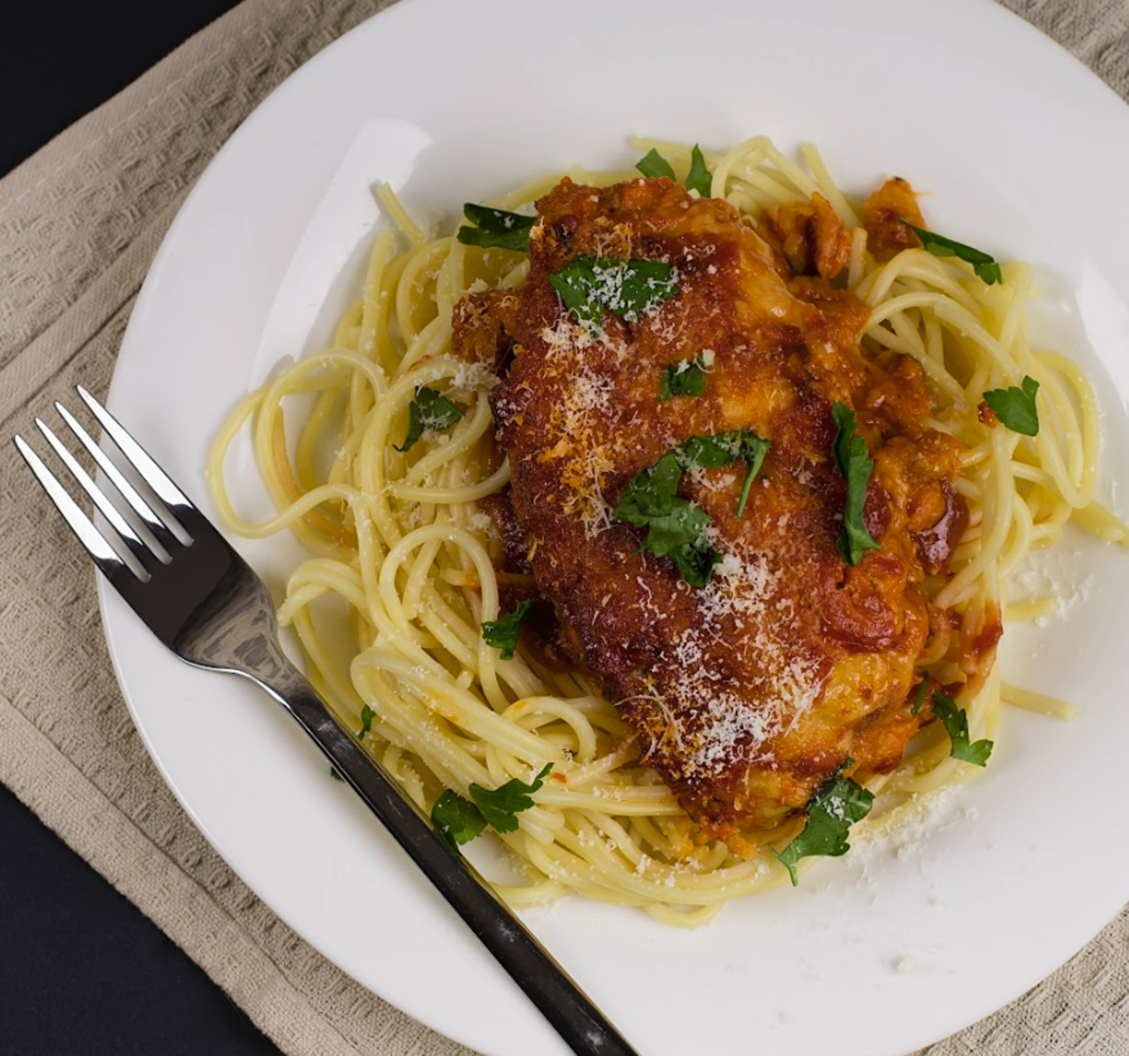 Chicken Parm Dinner $.