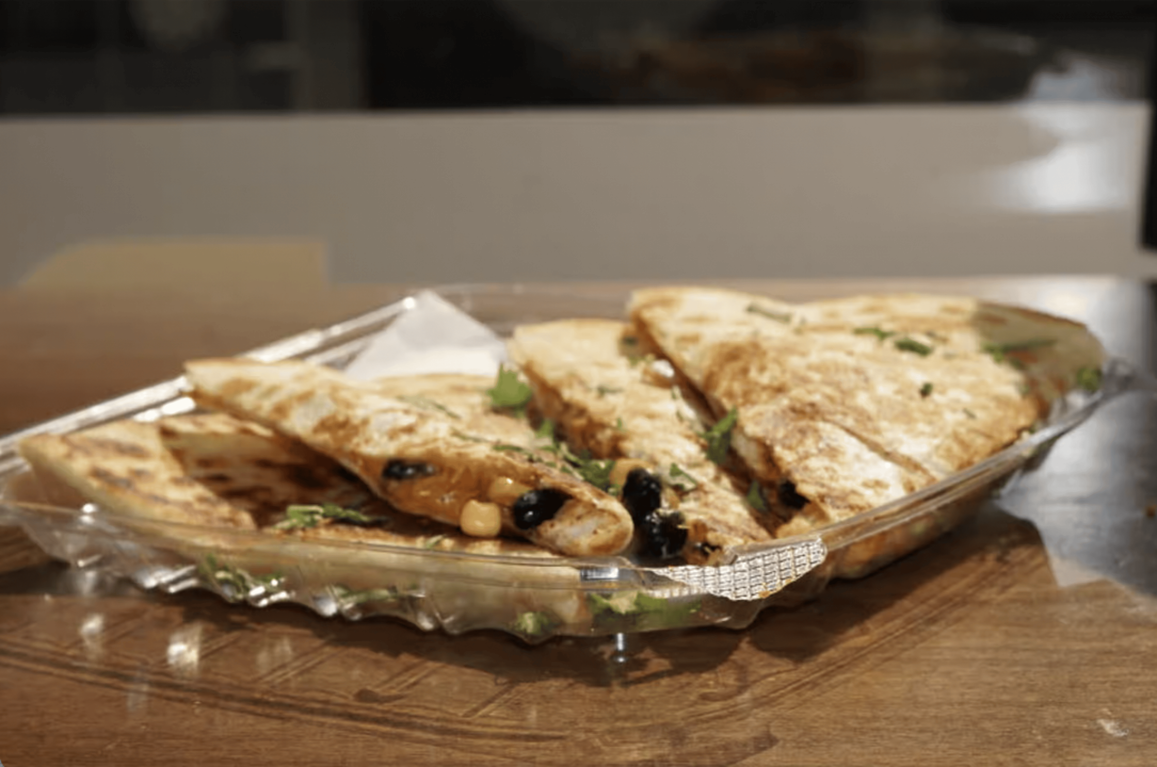 Build Your Own Quesadilla.