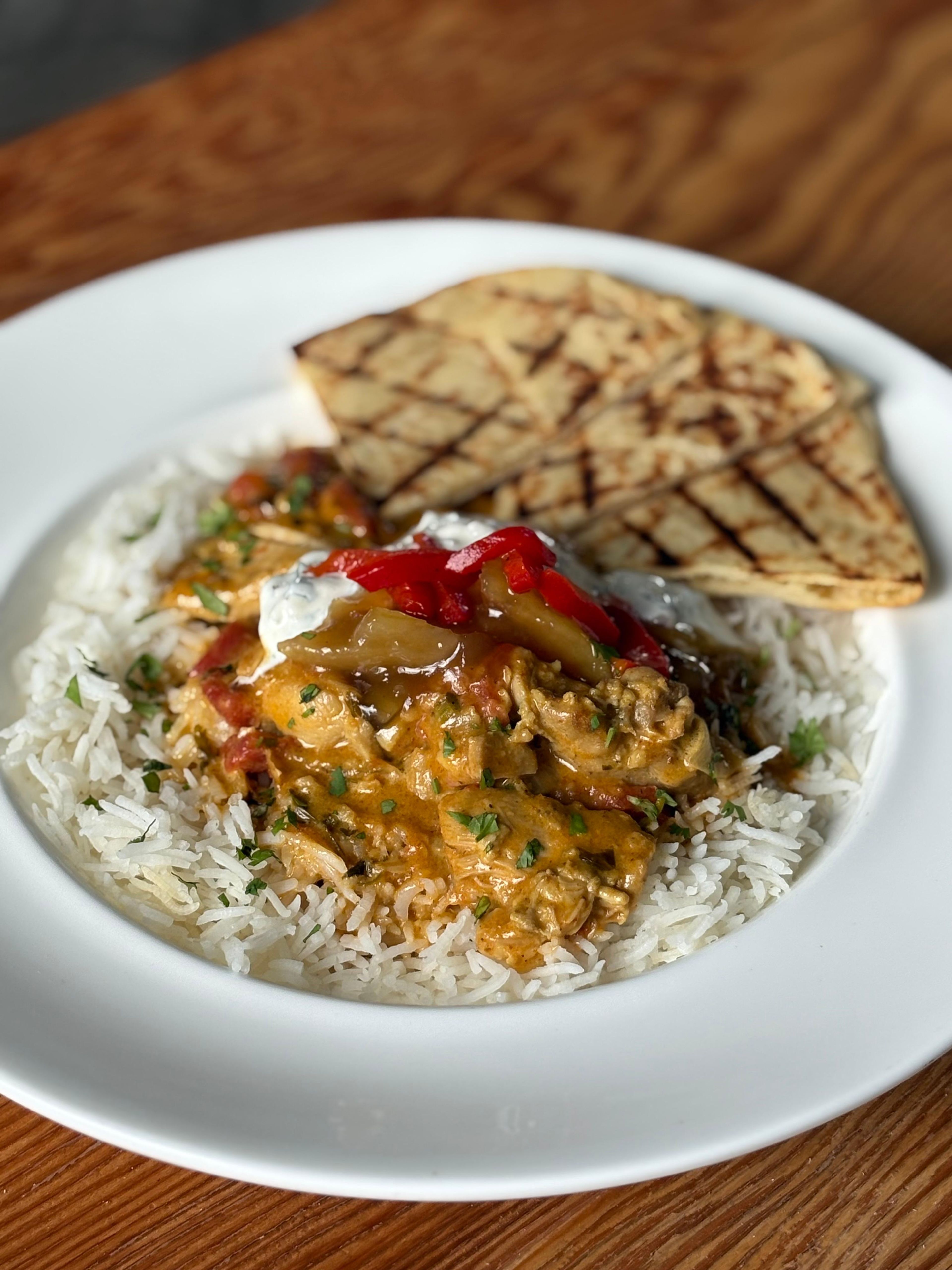 Bombay Chicken Curry.