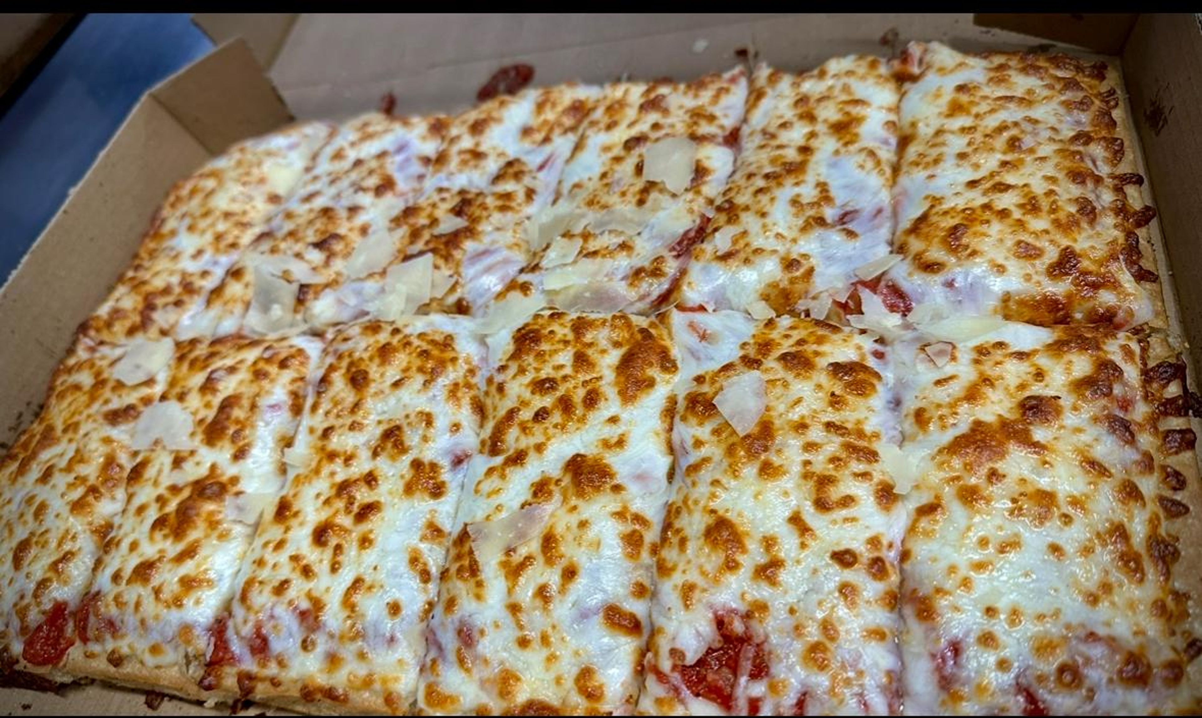 Whole Sicilian Style Cheese Pizza (BYO).