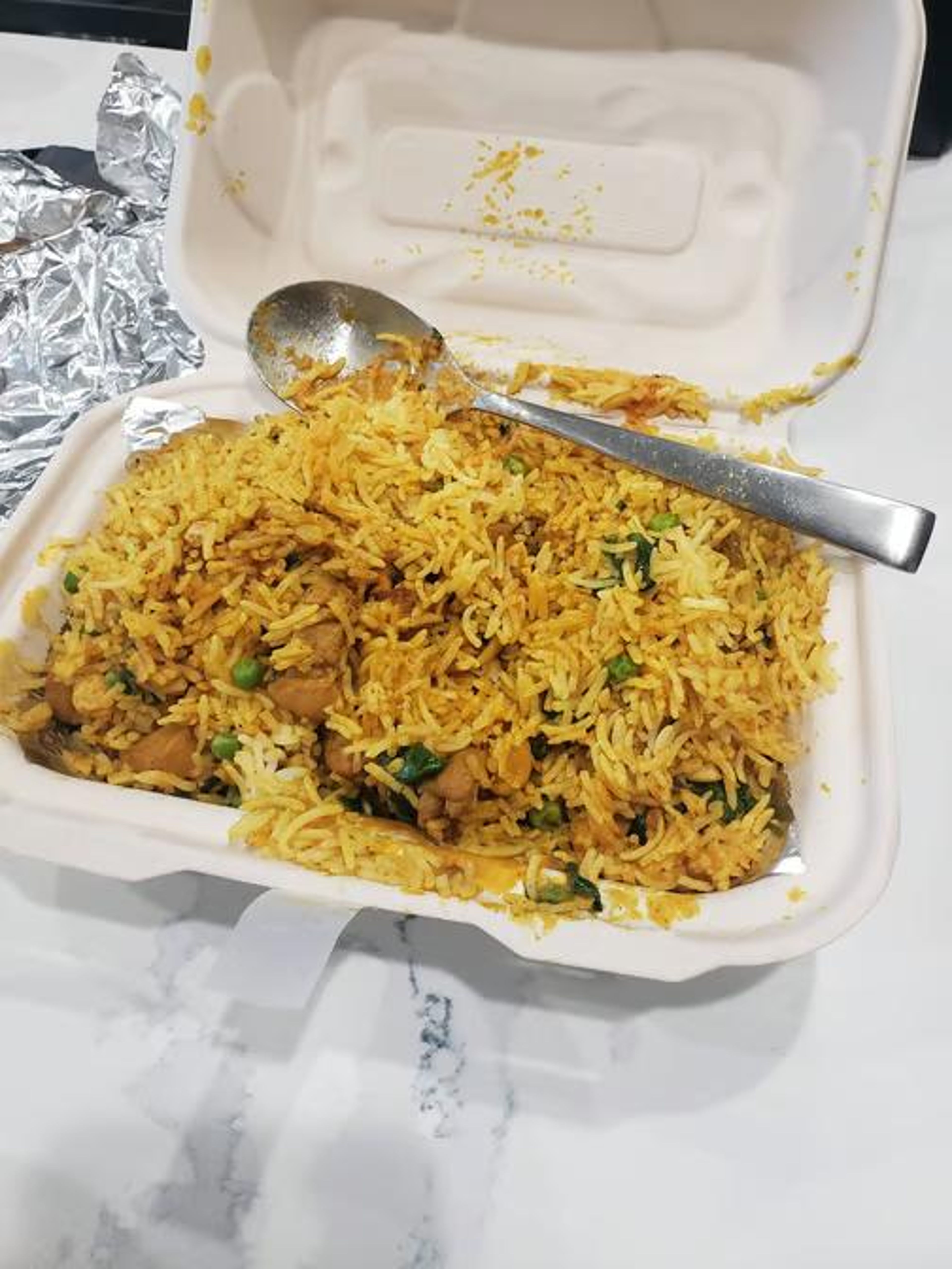 Chicken Biriyani.