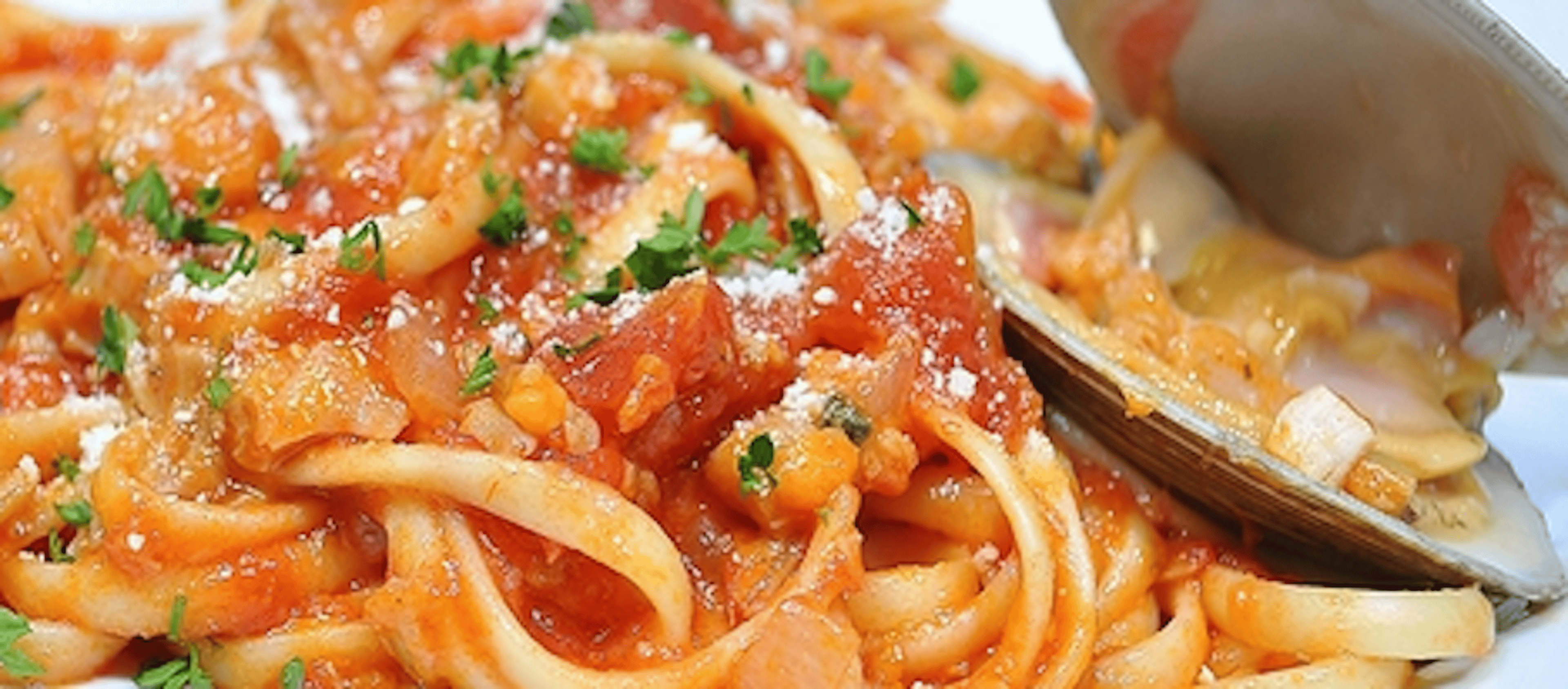 Linguine with Clam Sauce.