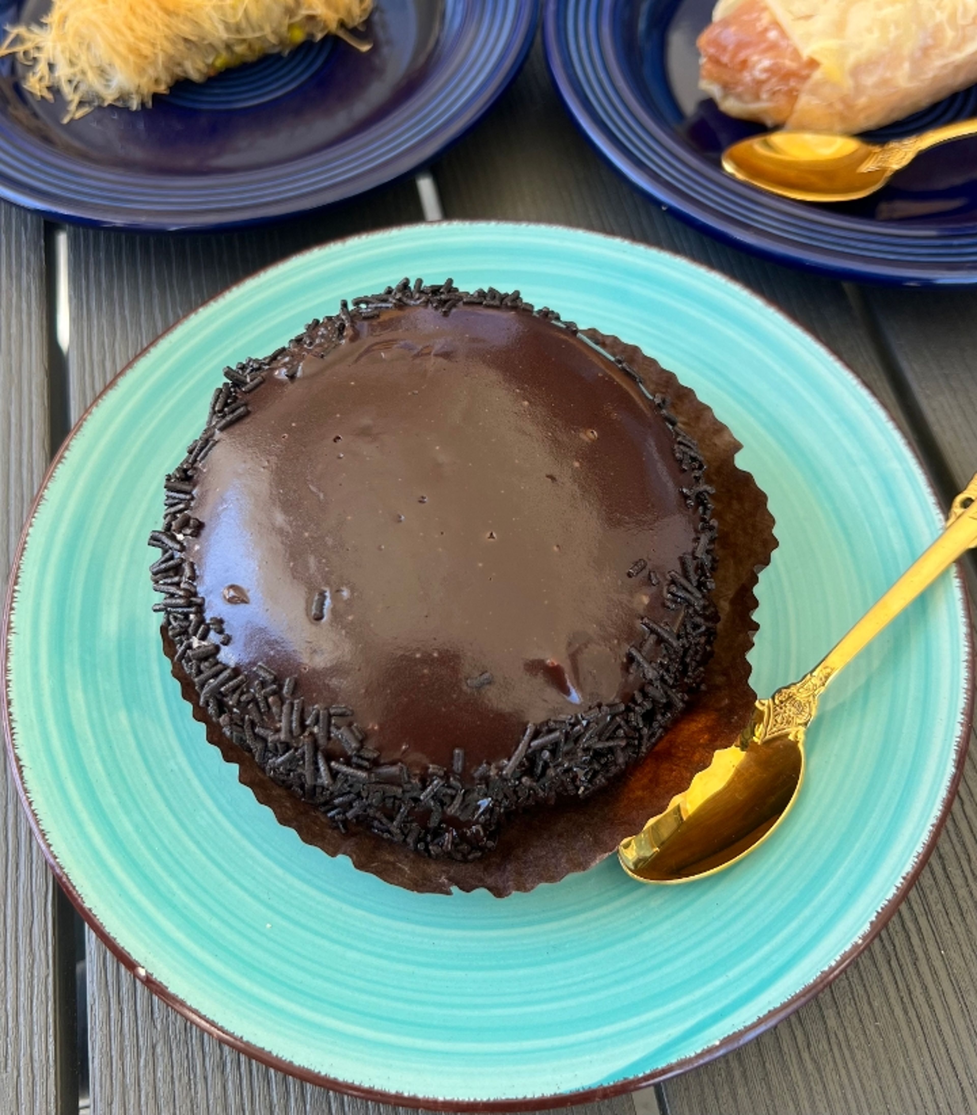 Double Chocolate Cream Puff.