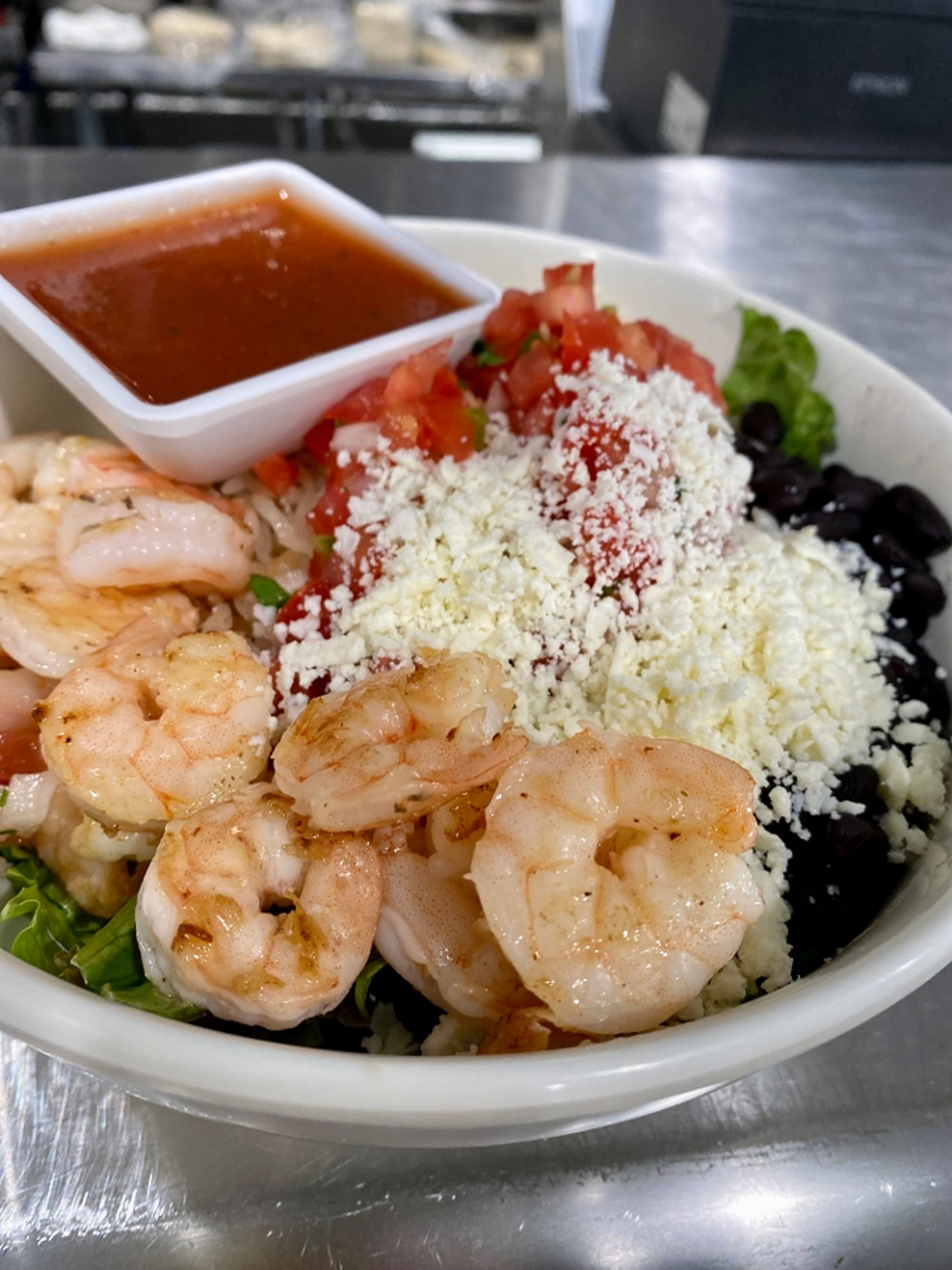 Shrimp Bowl.