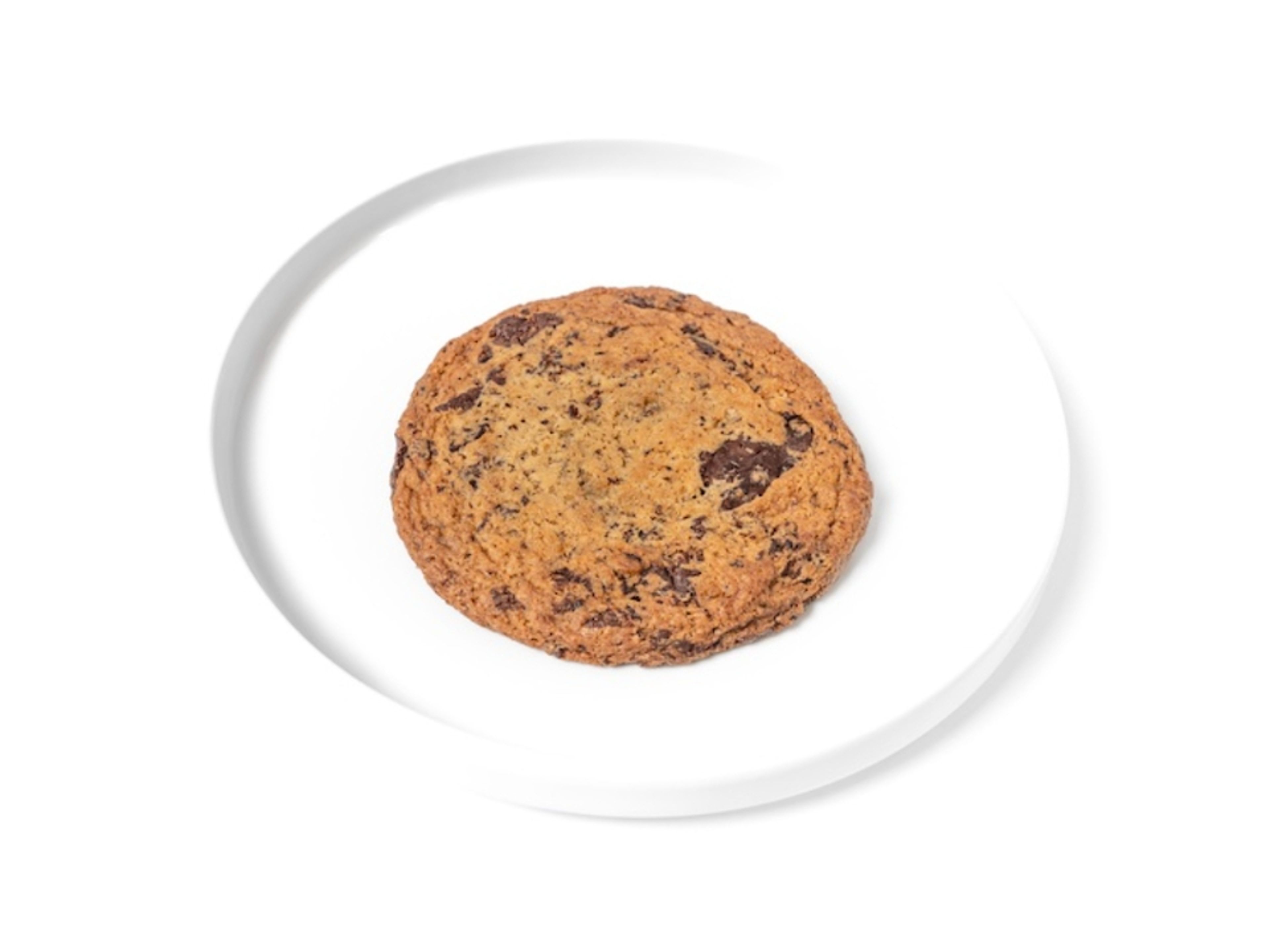 VEGAN CHOCOLATE CHIP COOKIE.