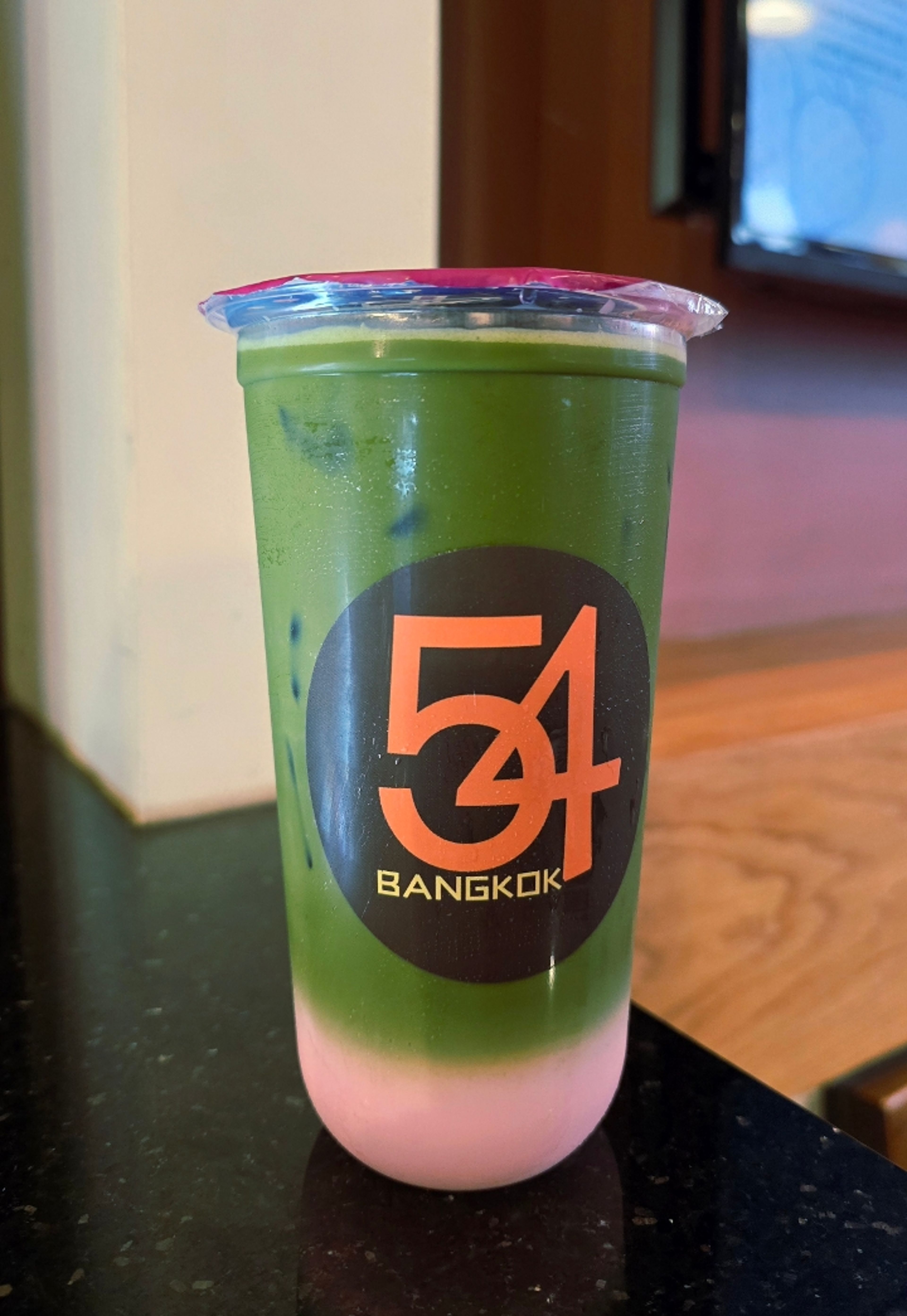 *Matcha Strawberry Milk 22oz.