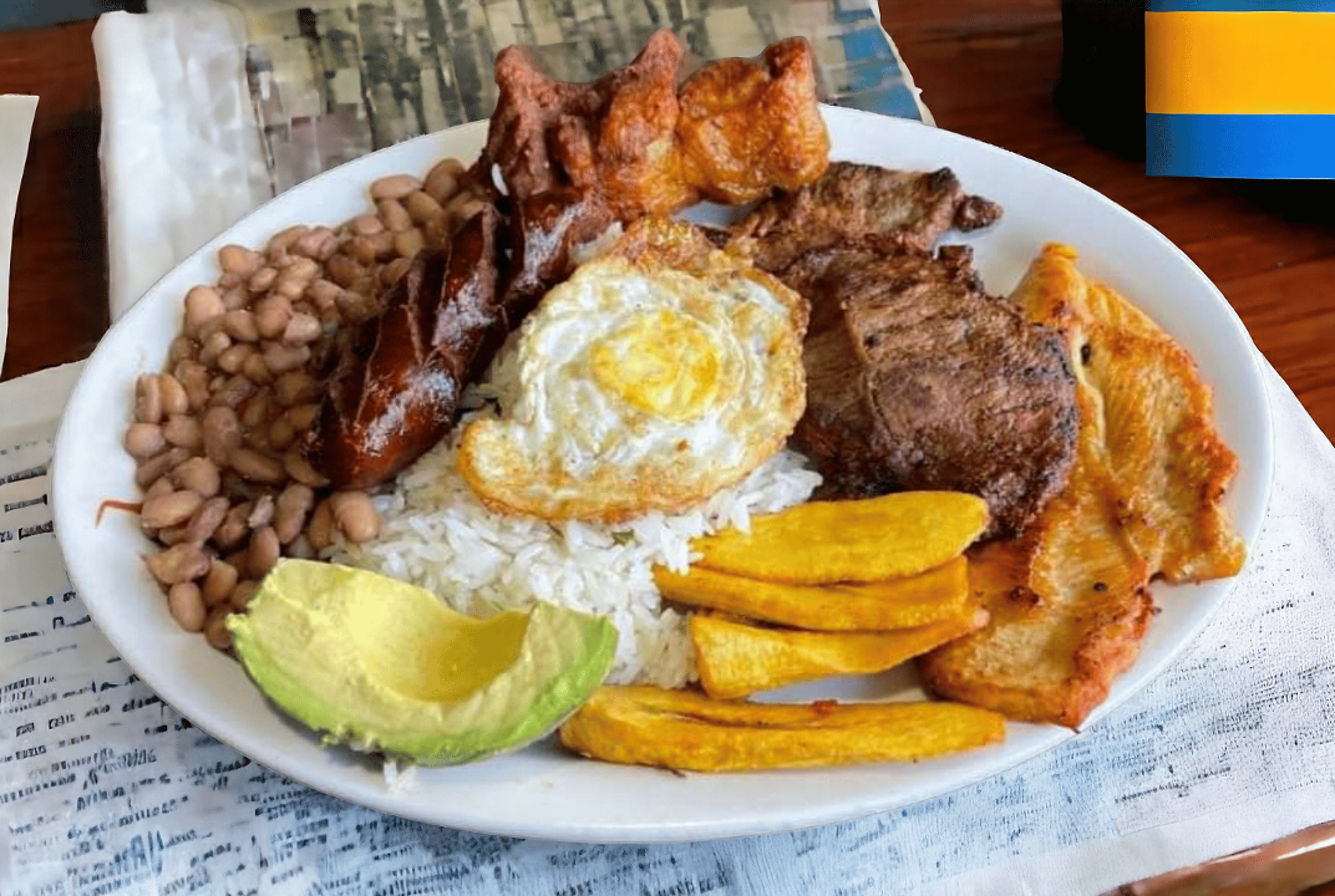 Bandeja Paisa.