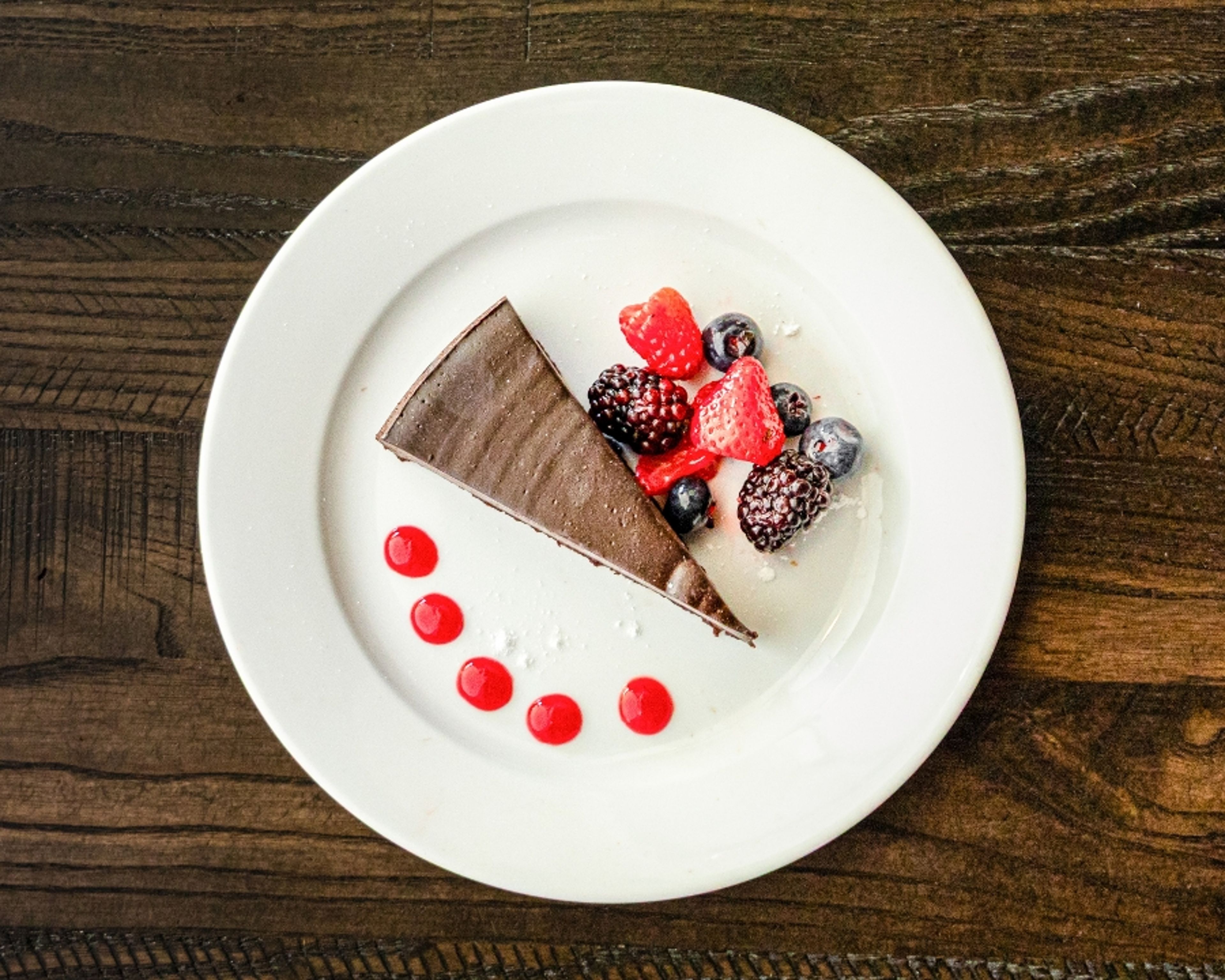 Flourless Chocolate Cake.