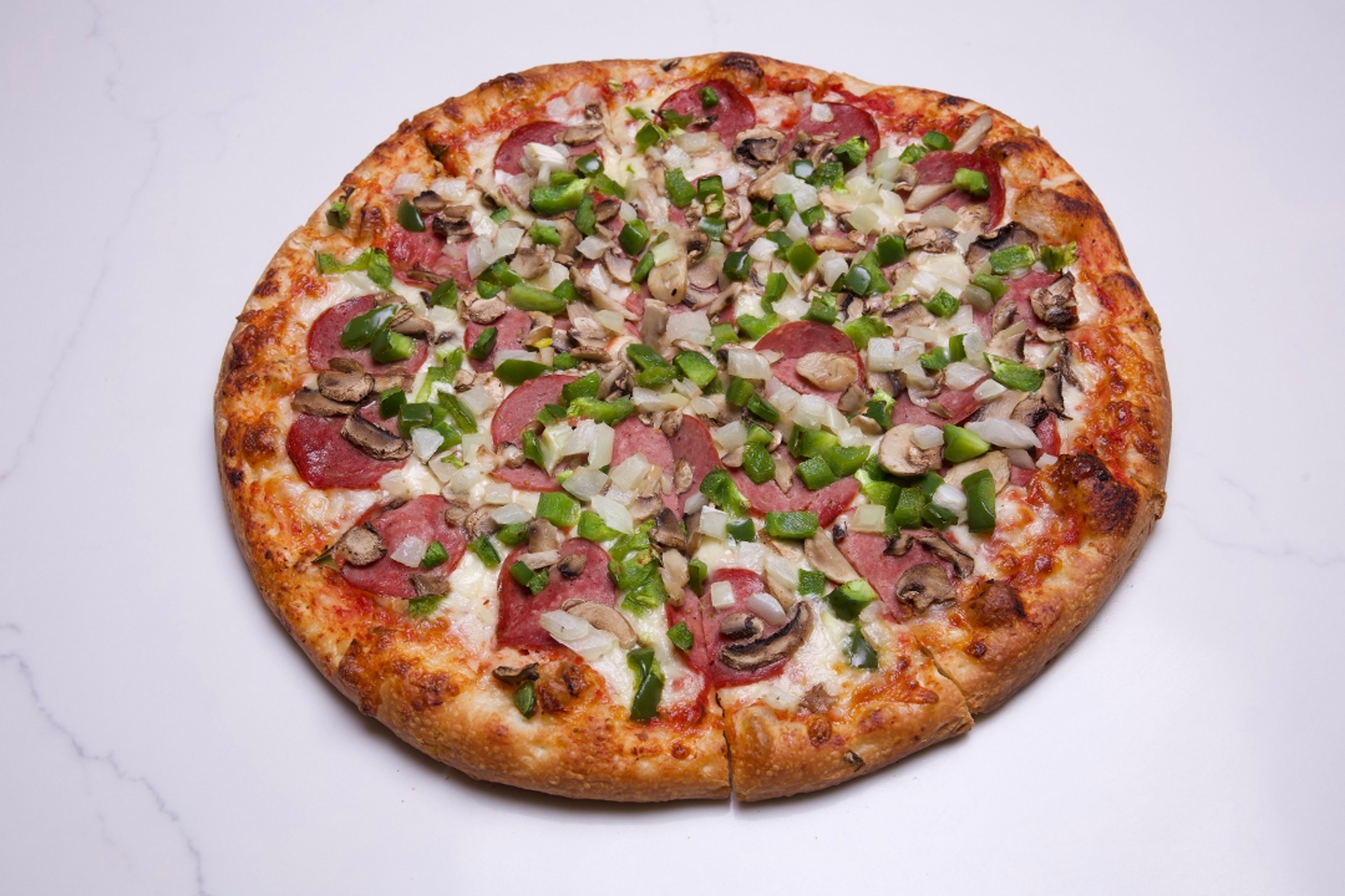 Small (Halal) Special Pizza.