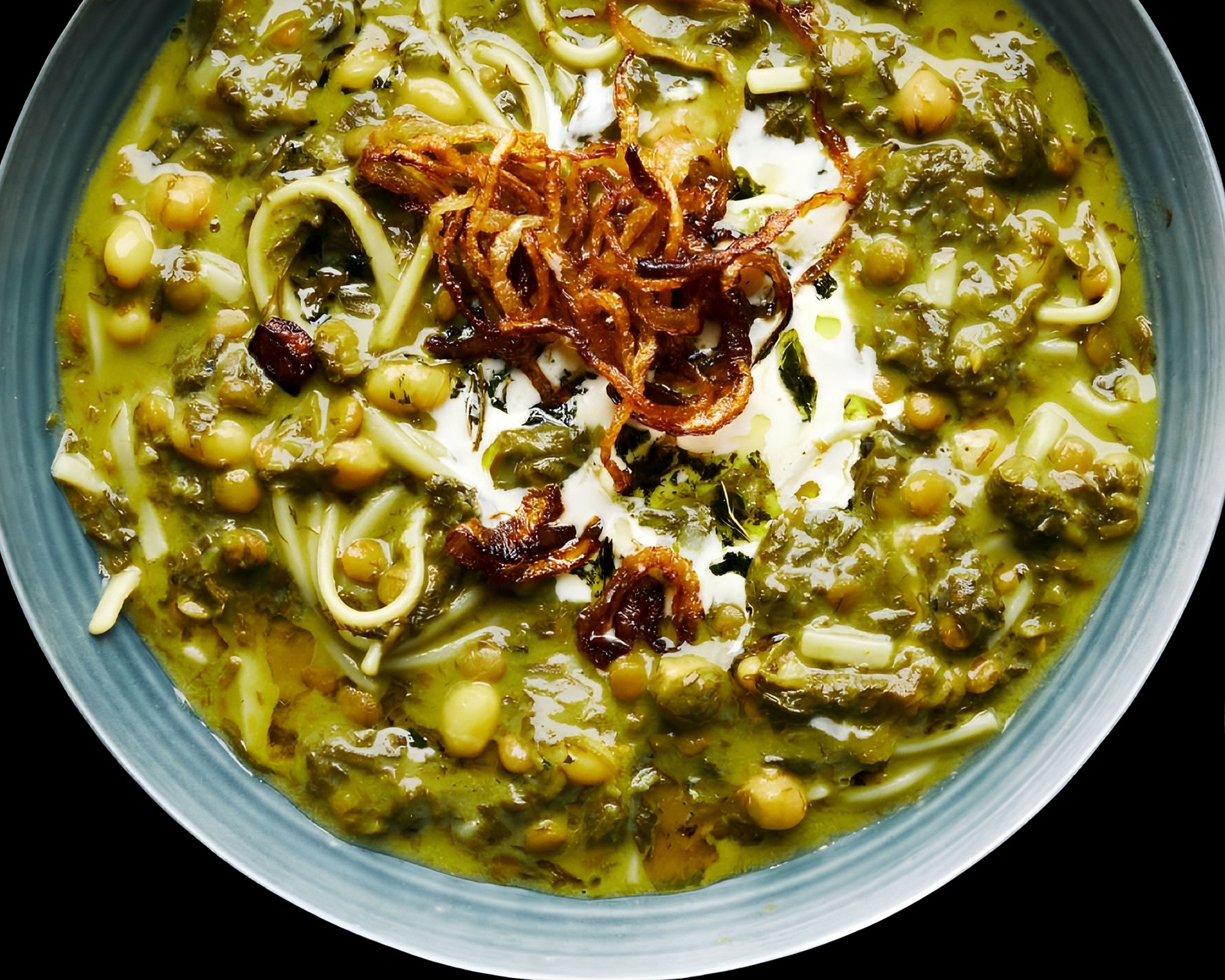 Ash-Reshteh (Persian Noodle Soup) (آش رشته )