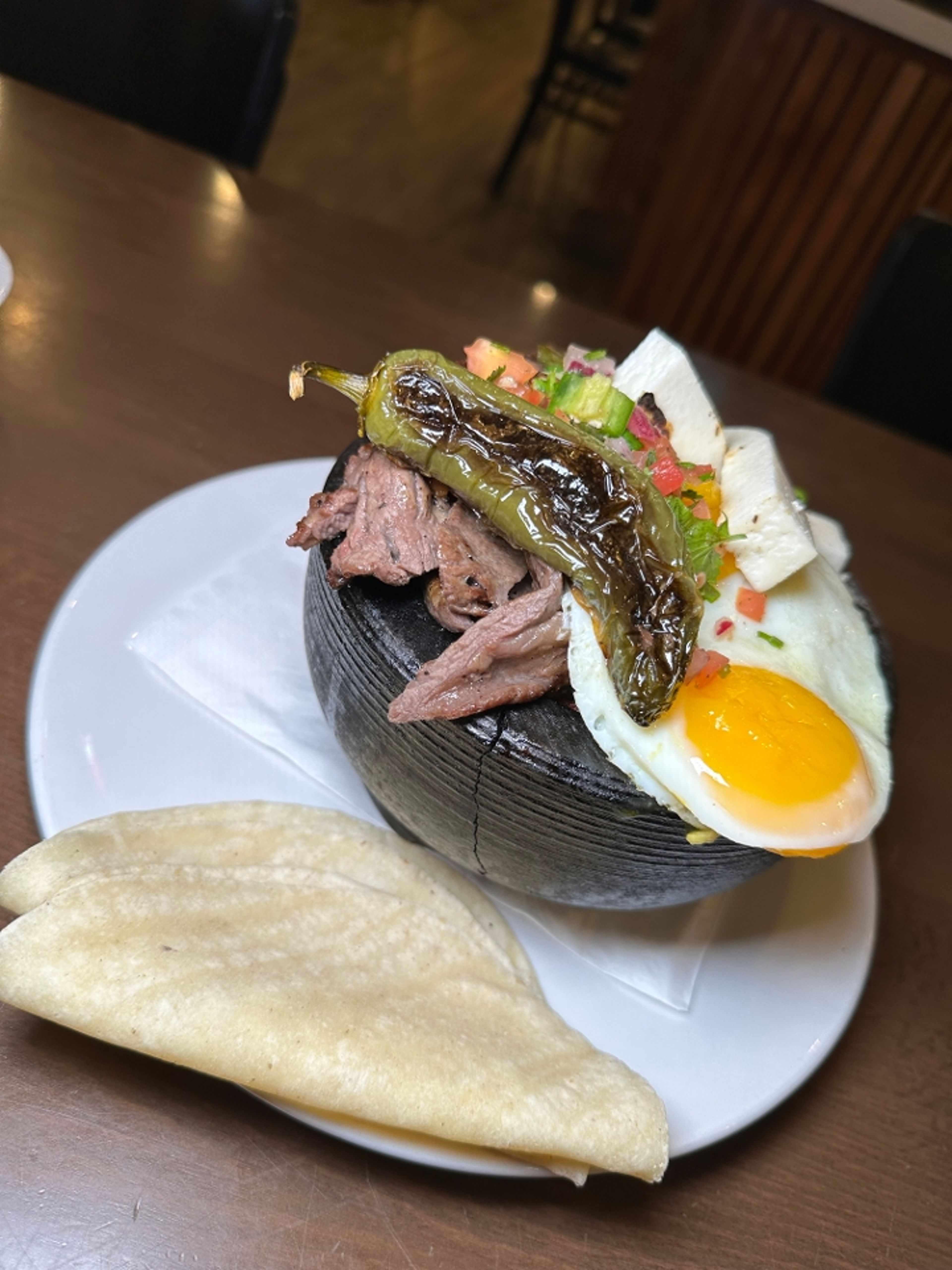 Breakfast Molcajete.