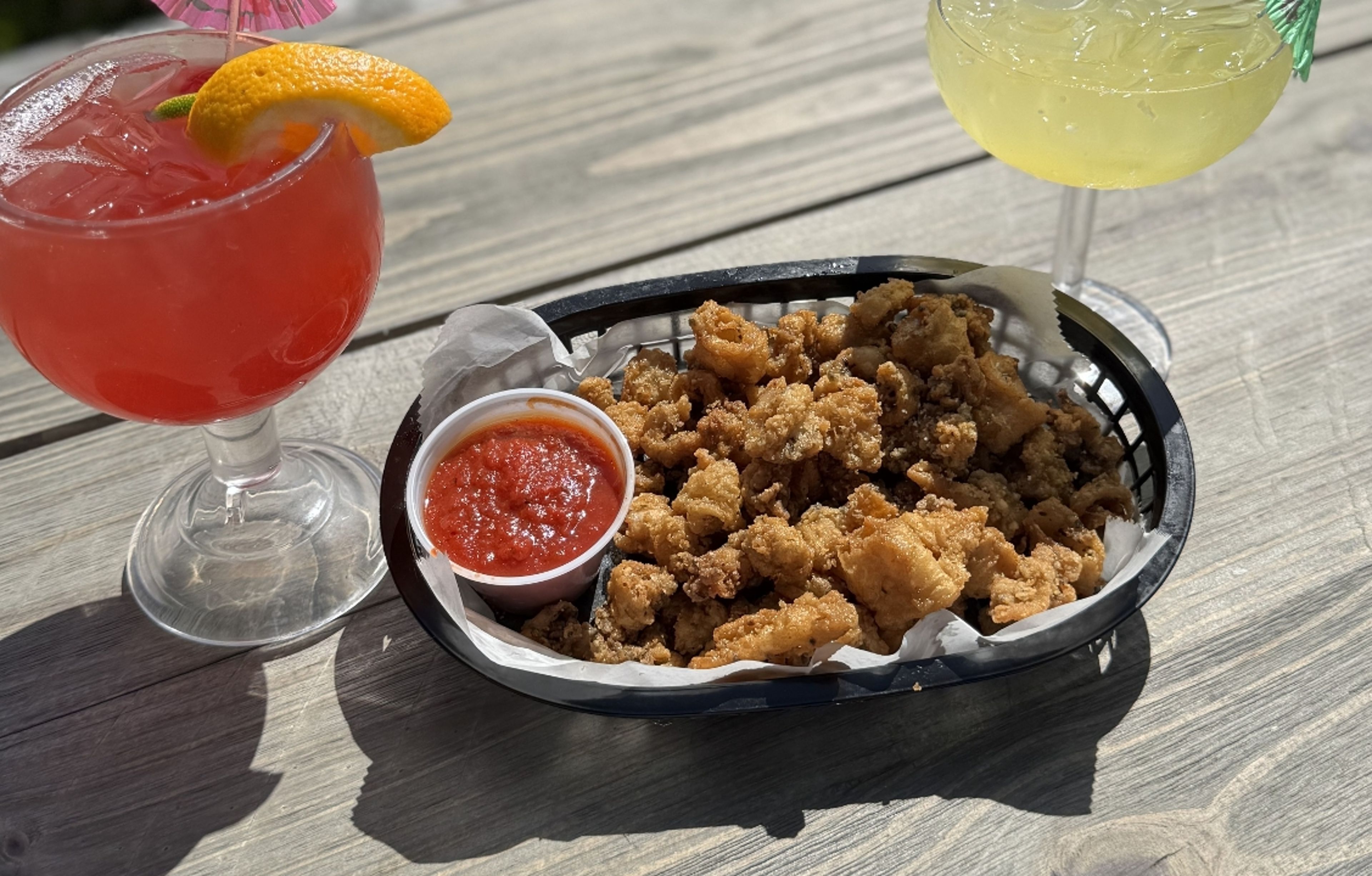 Sea Salt and Black Pepper Calamari.