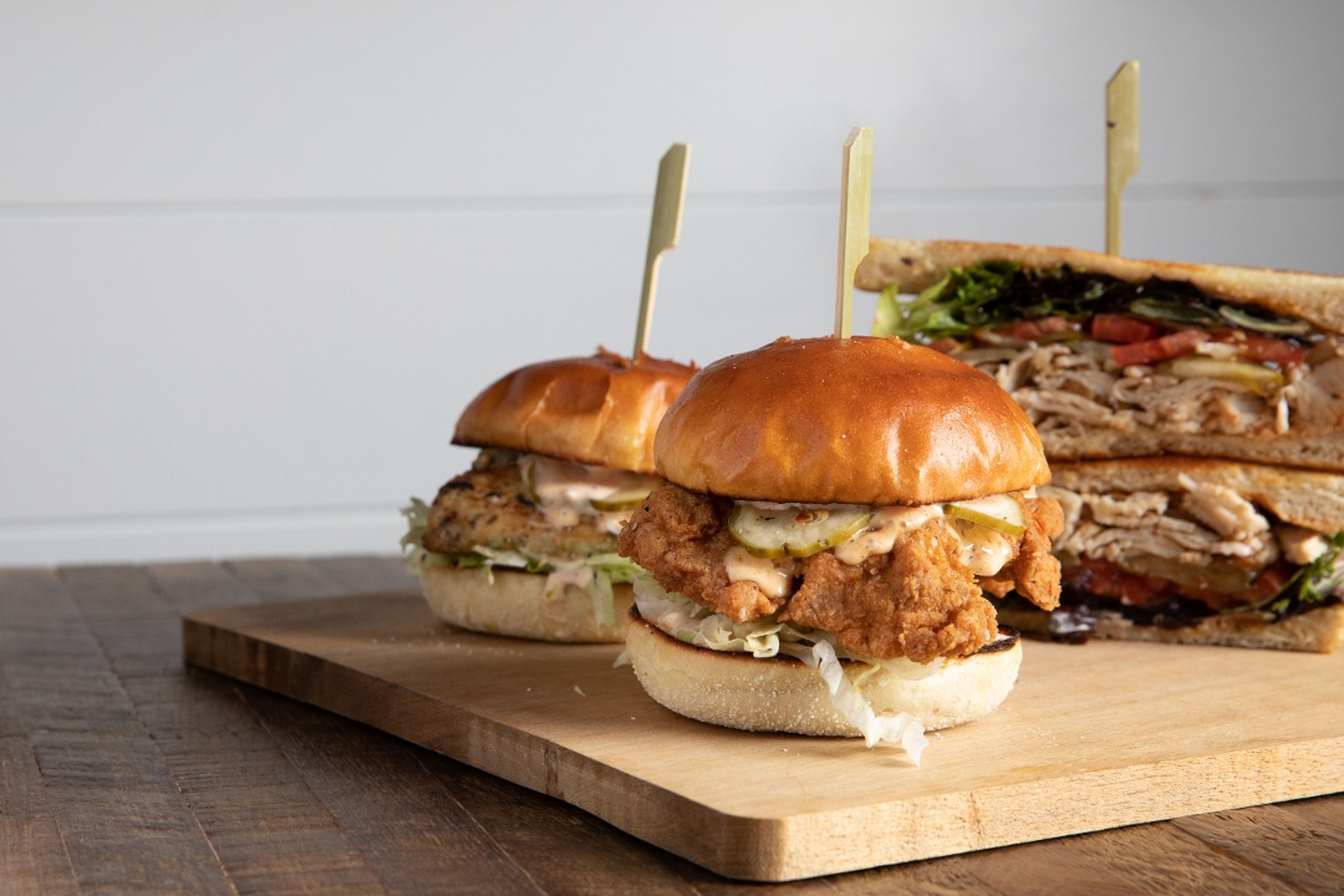 Ox Chicken Sandwich.