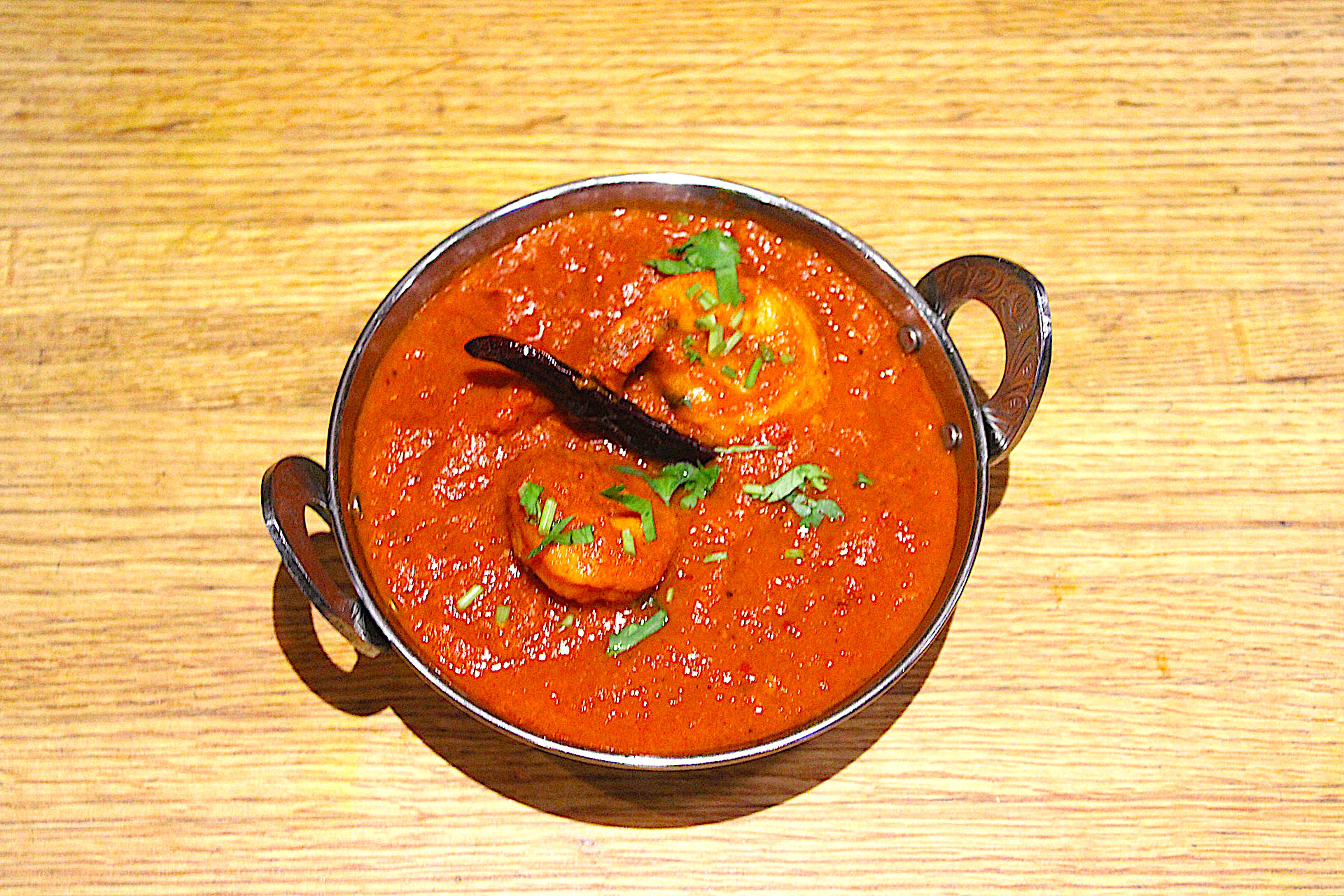 Shrimp Vindaloo.