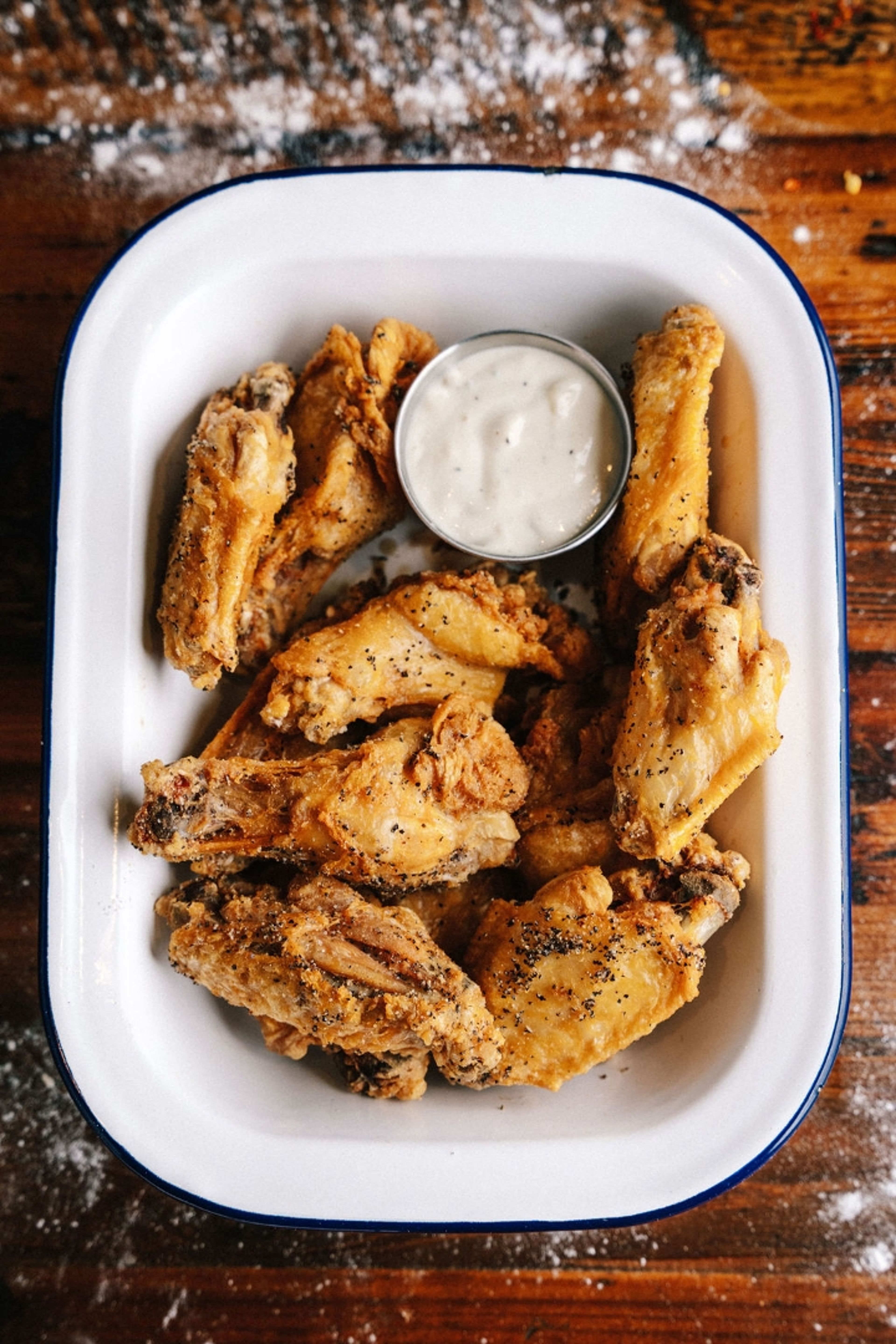Salt & Pepper Wings.