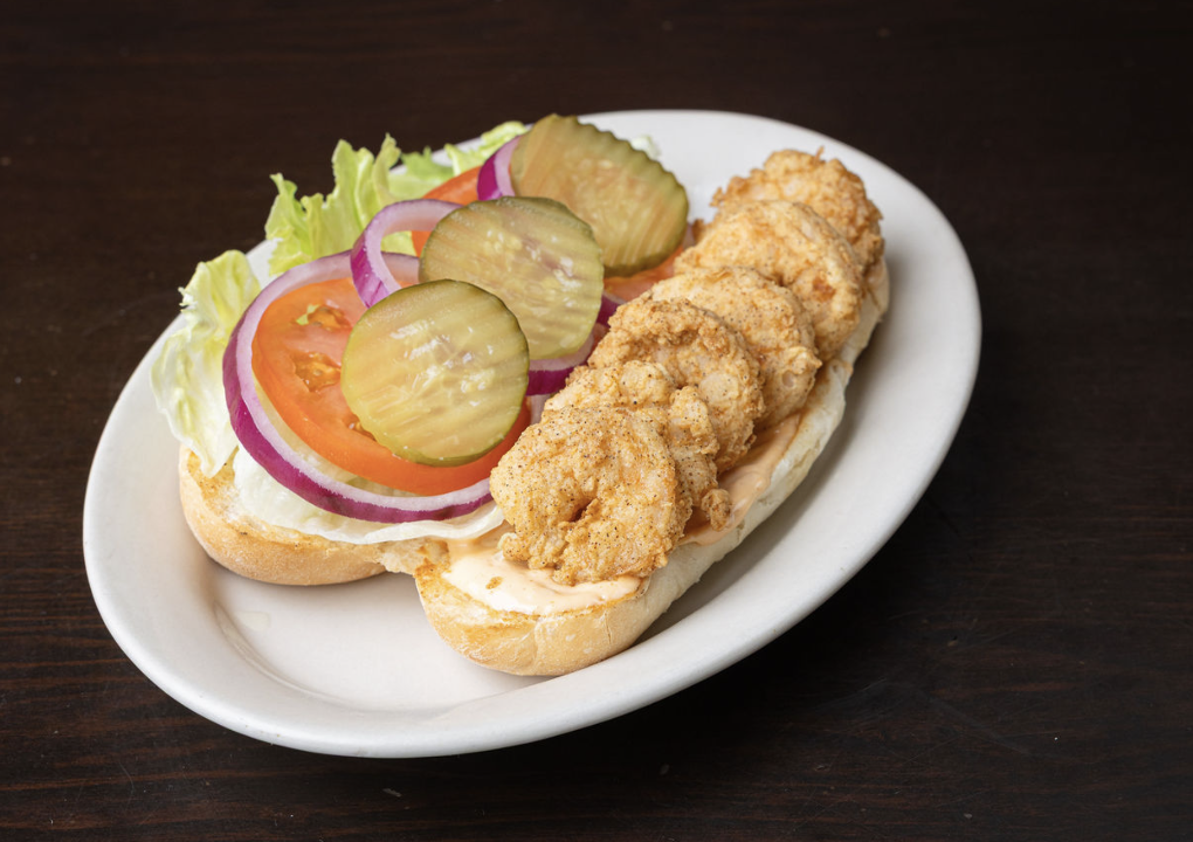 SHRIMP PO'BOY.