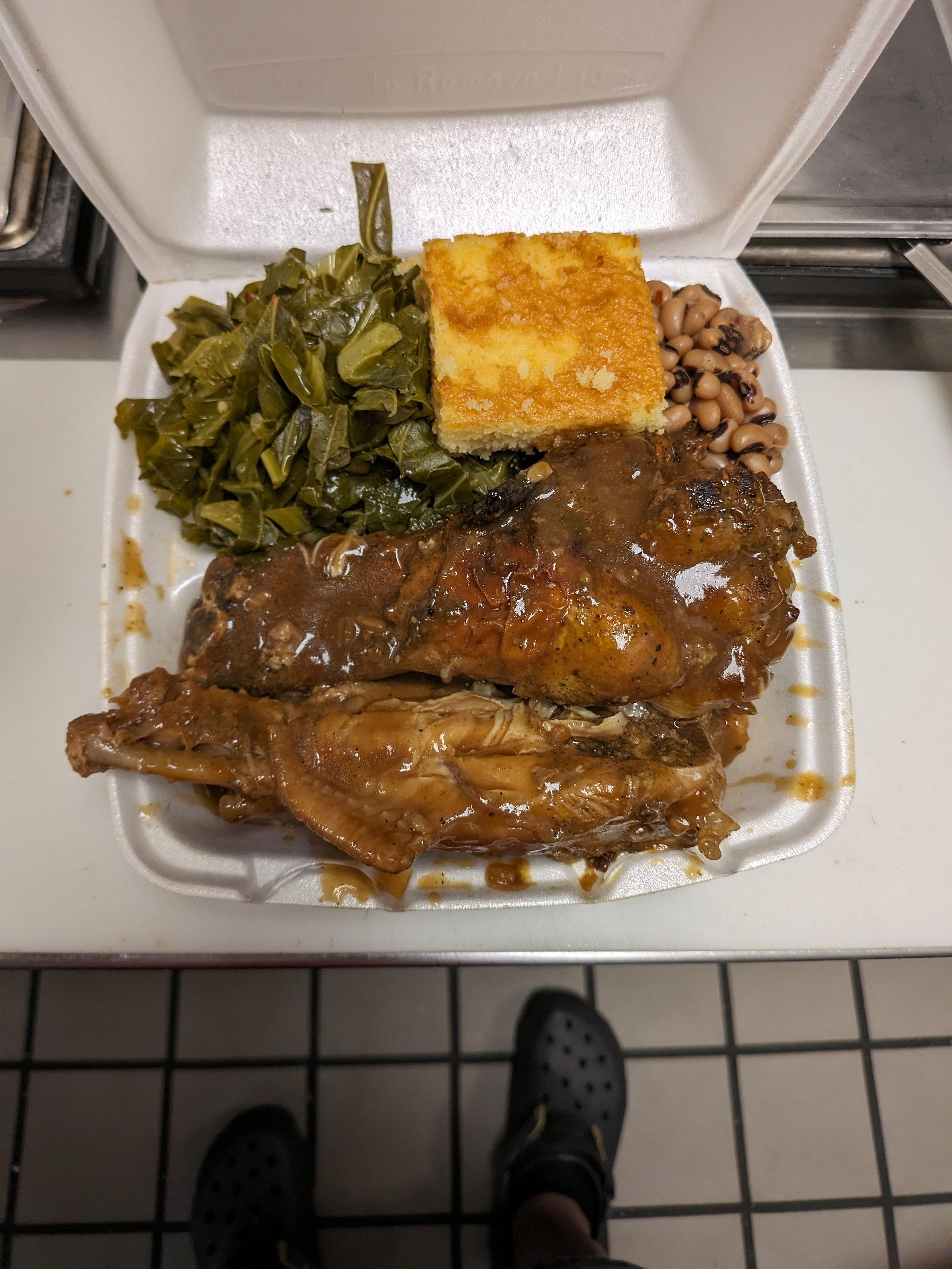 Smothered Turkey Wings.