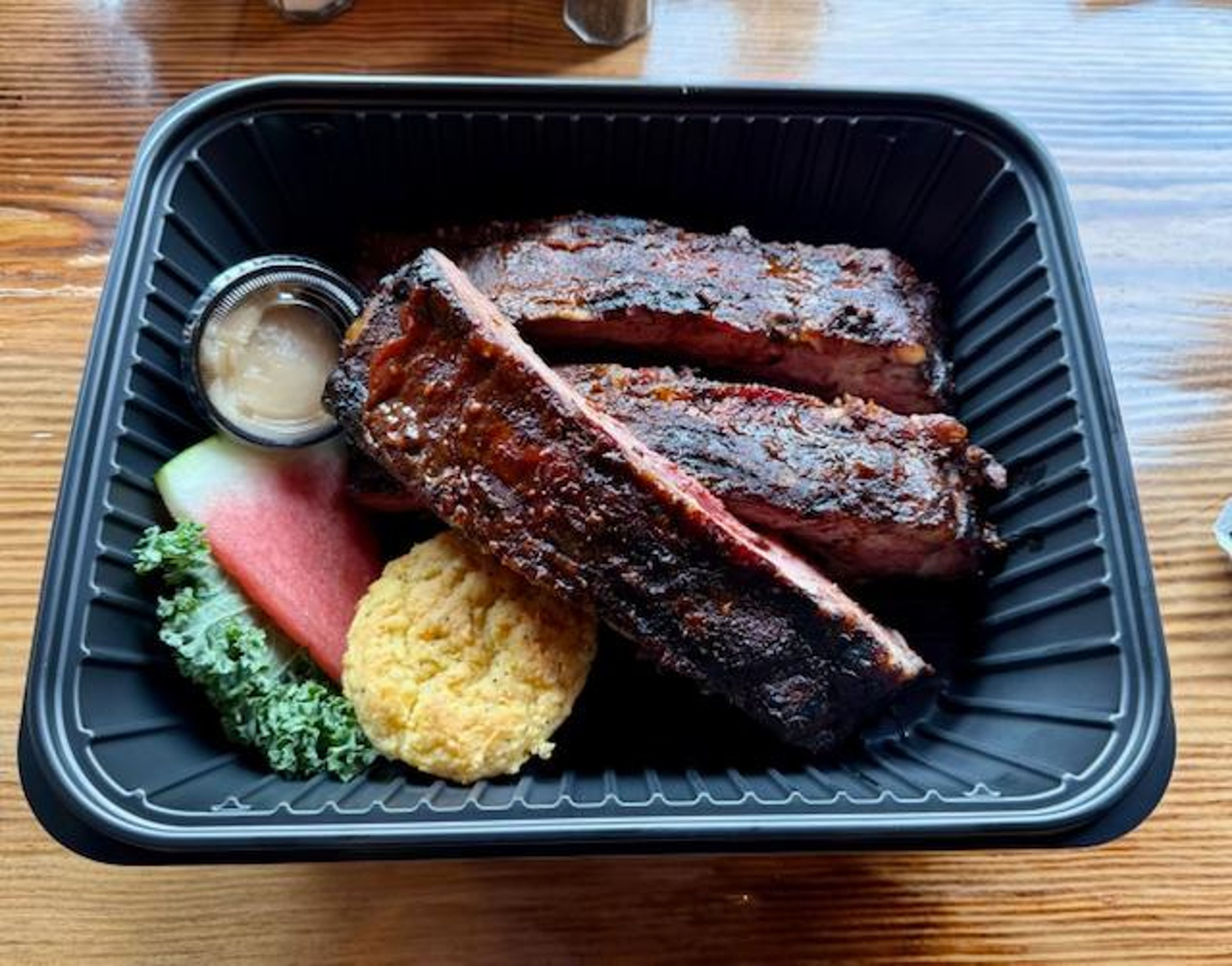 3 Beef Ribs.