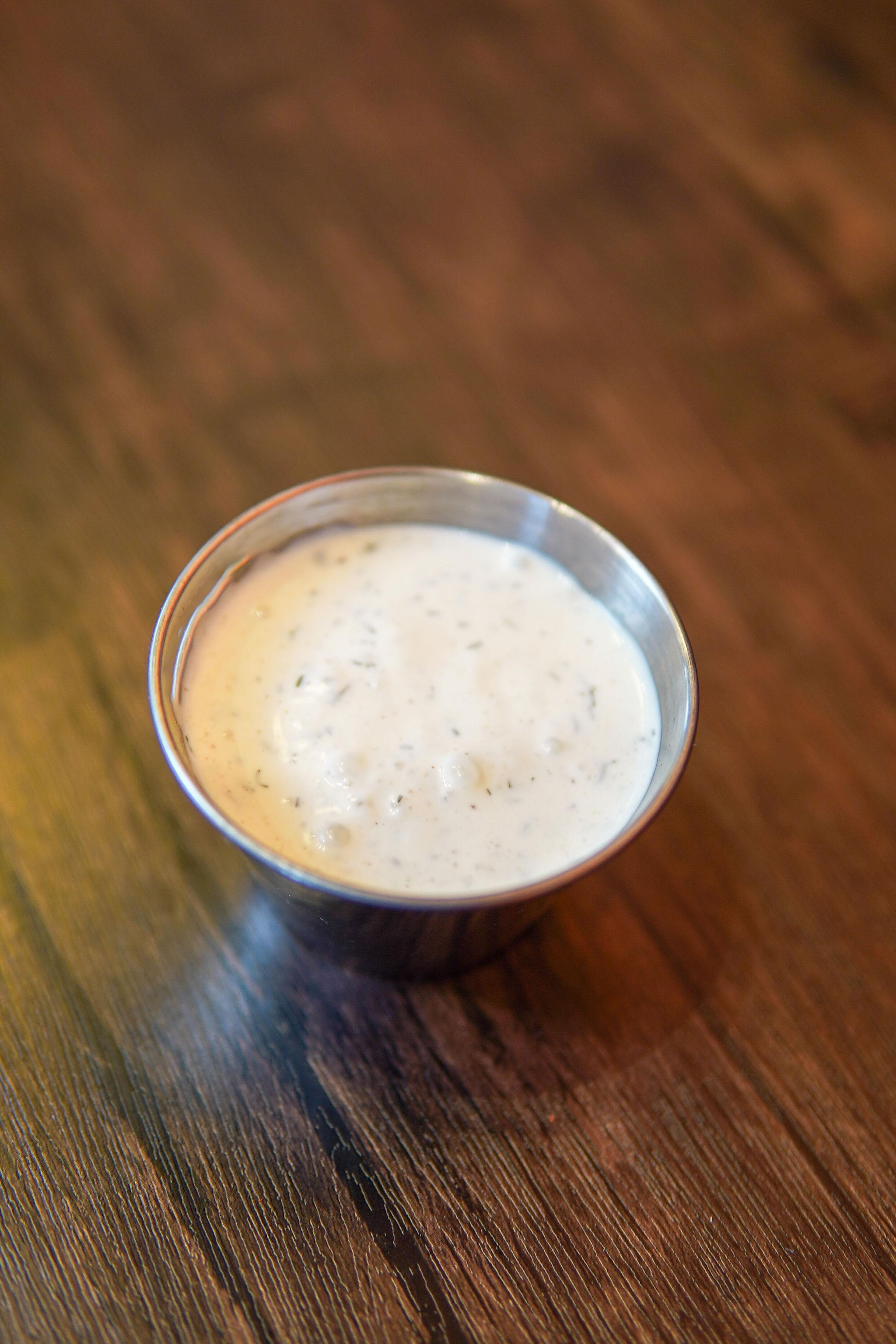 SIDE OF White Sauce.