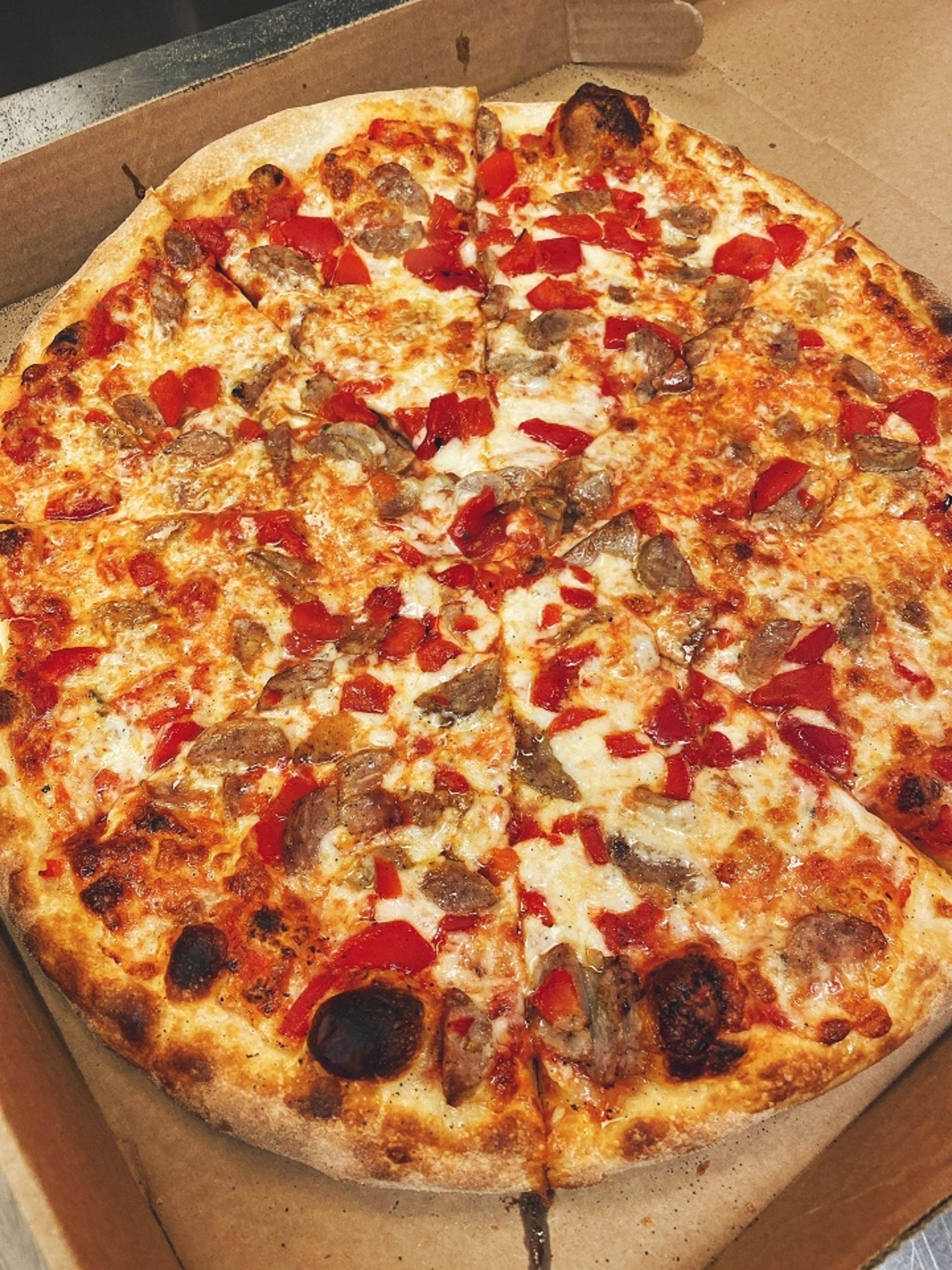 #6 Sausage Special Pizza.