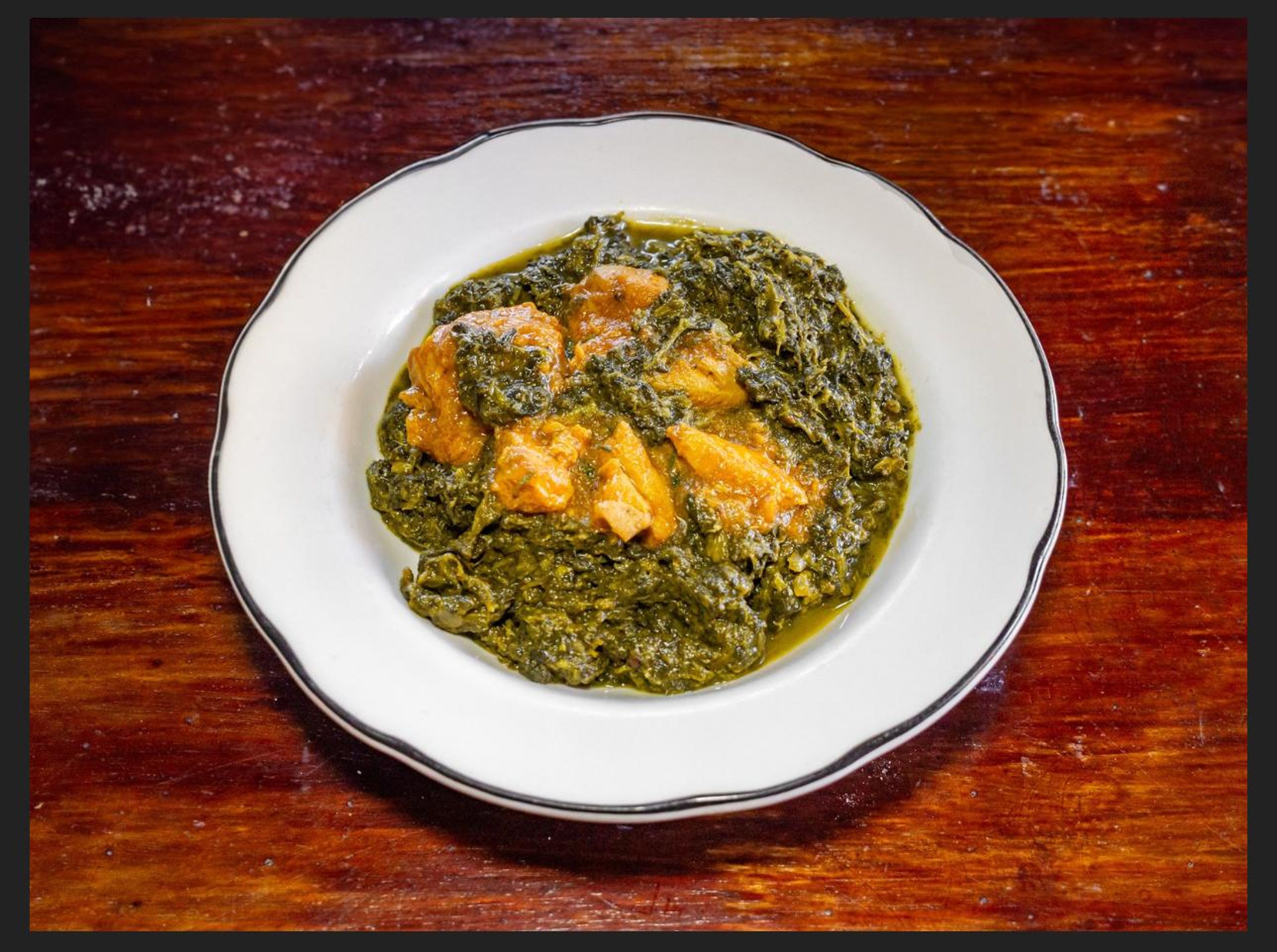 Chicken Saag.