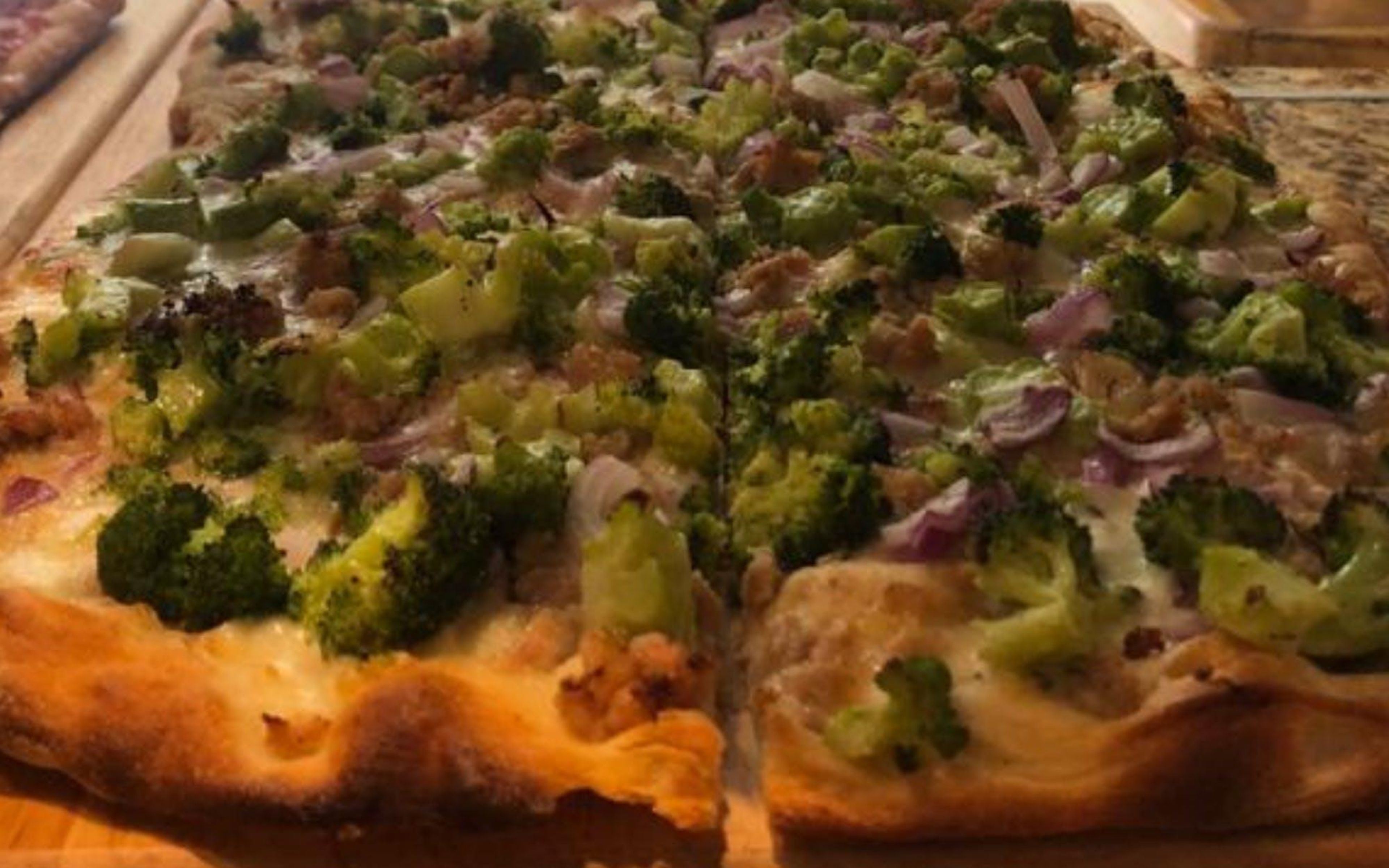 Broccoli, Salissica, Cipolla Pala.