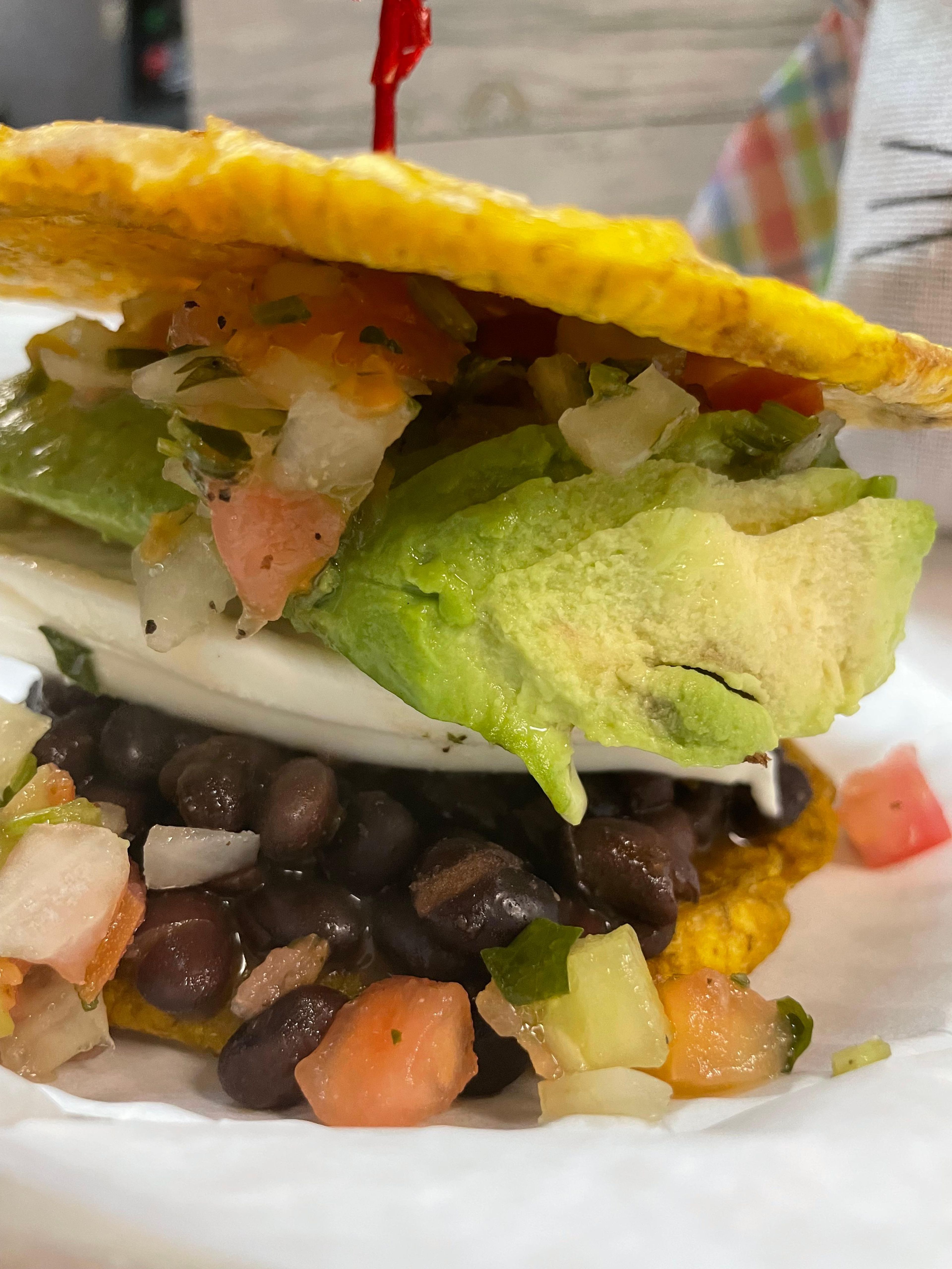 Patacon Vegano/Vegan (3 ingr.).