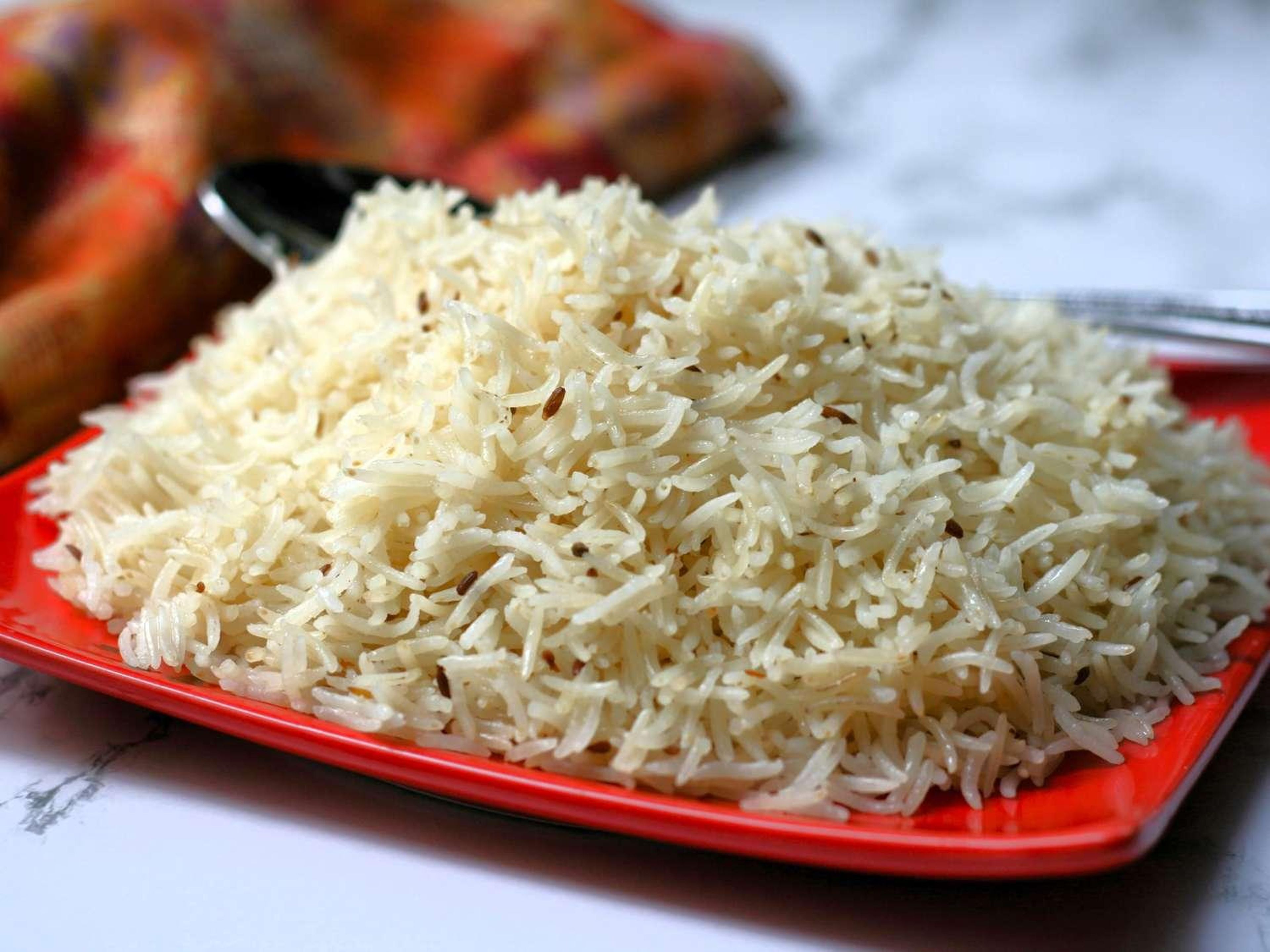 White Zeera Rice.
