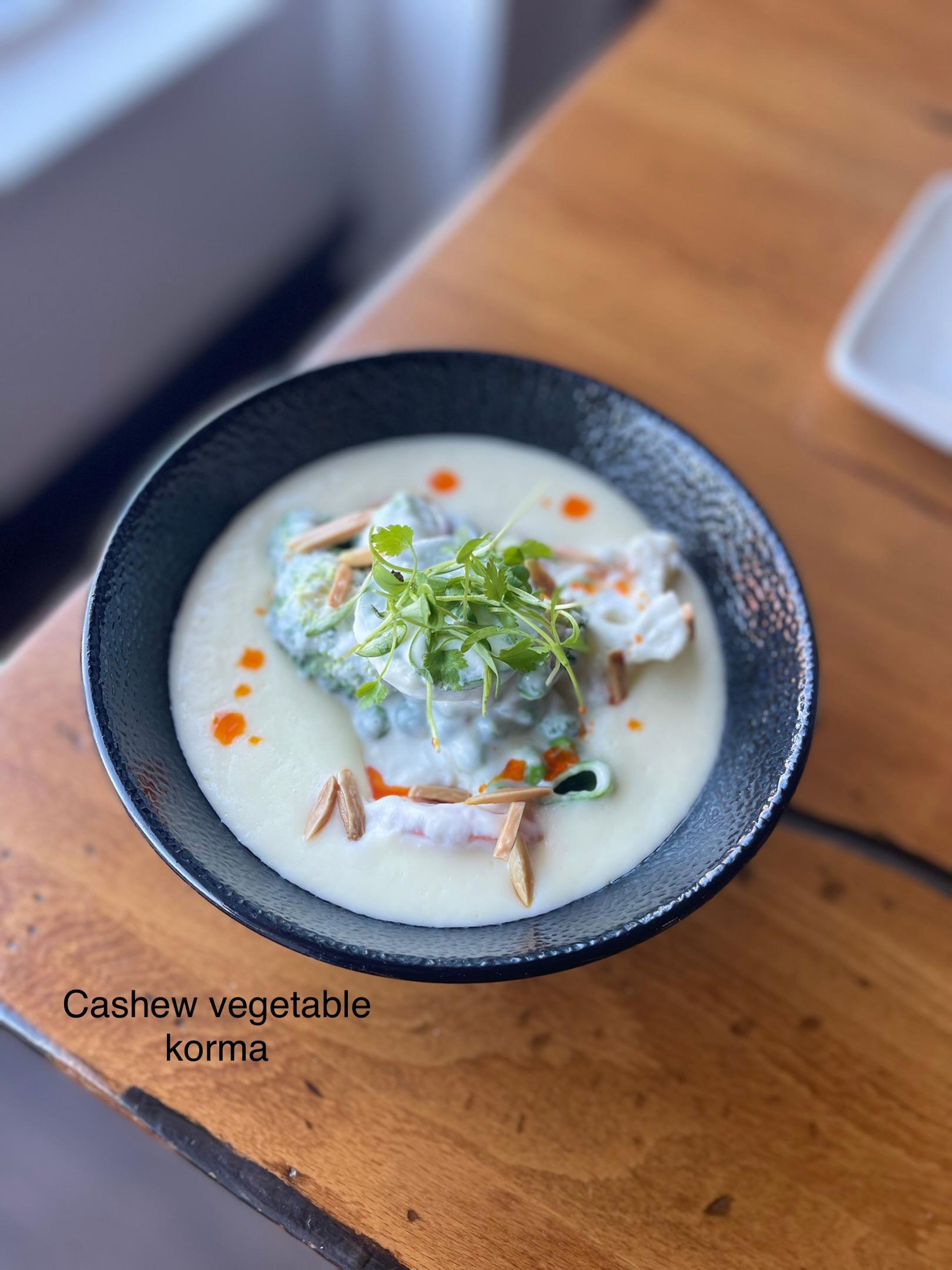 CASHEW VEG KORMA.