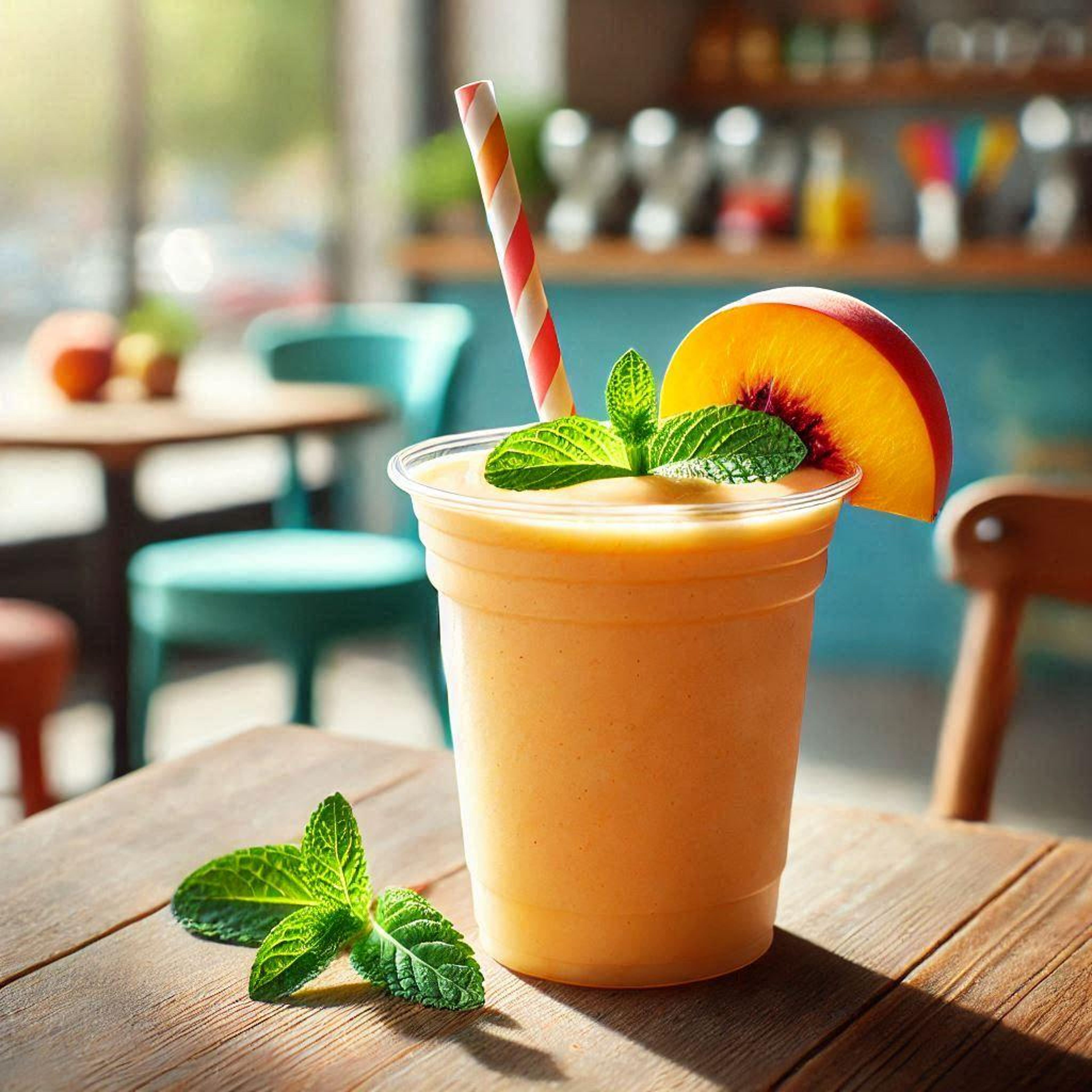 Peach Smoothie.