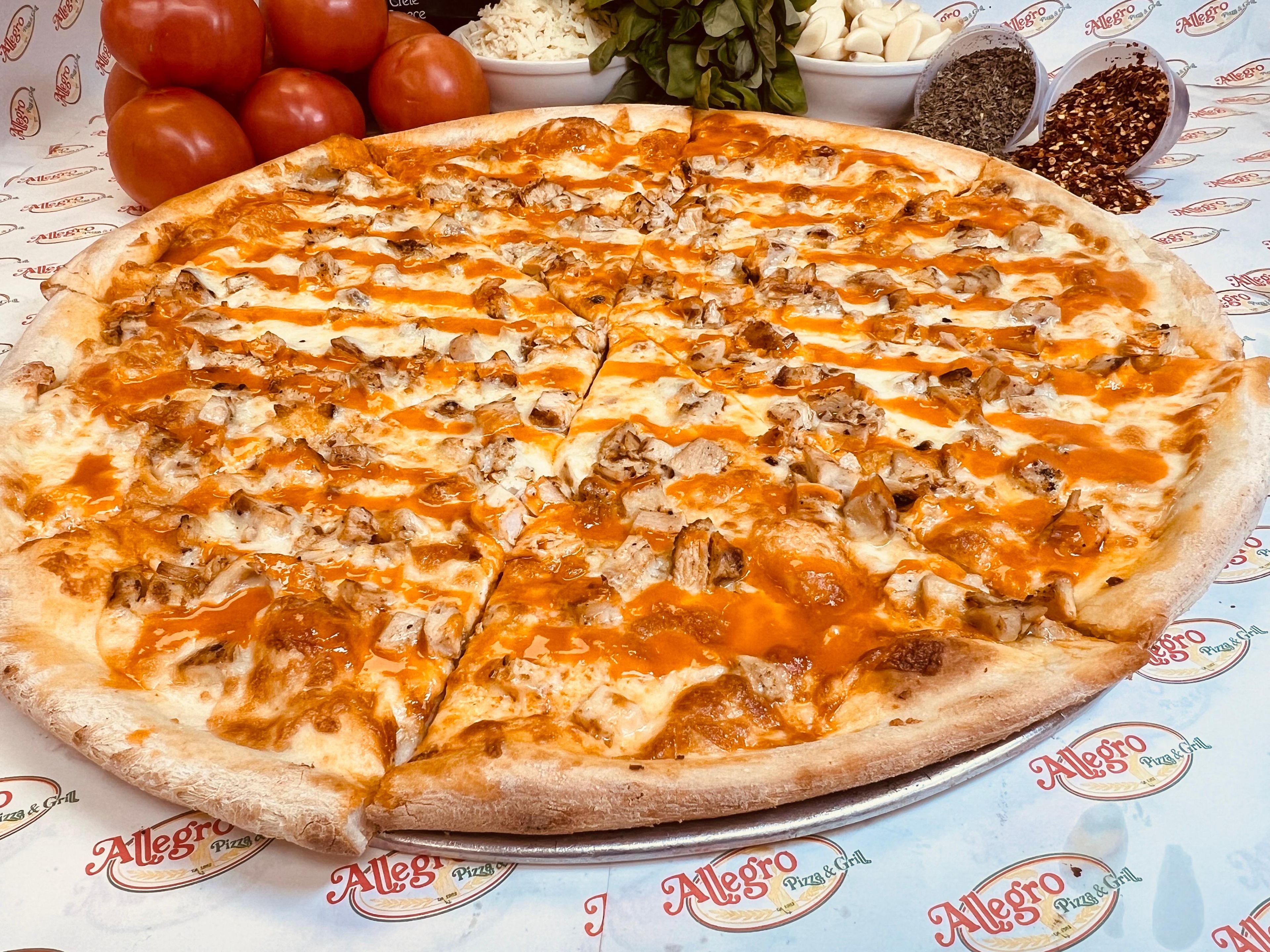 14" Buffalo Chicken.