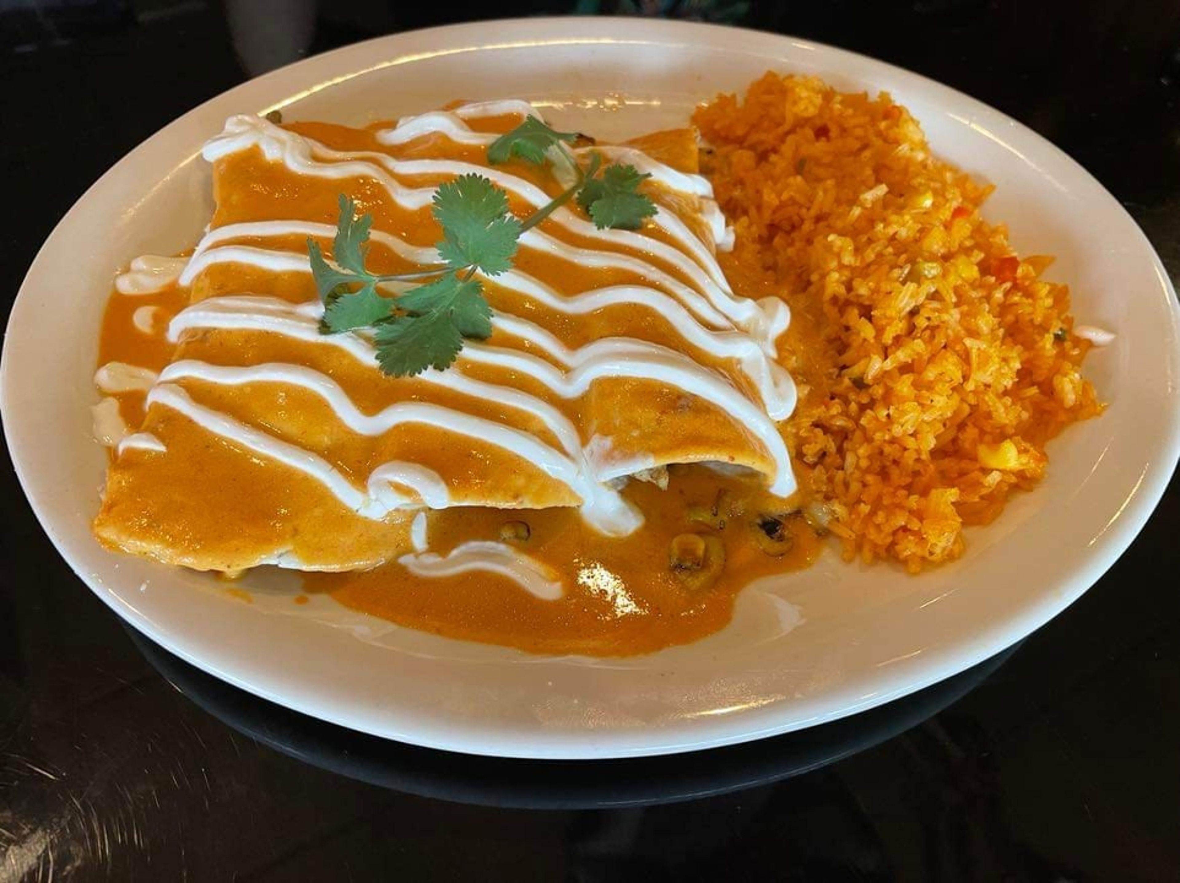 Chipotle Enchiladas.