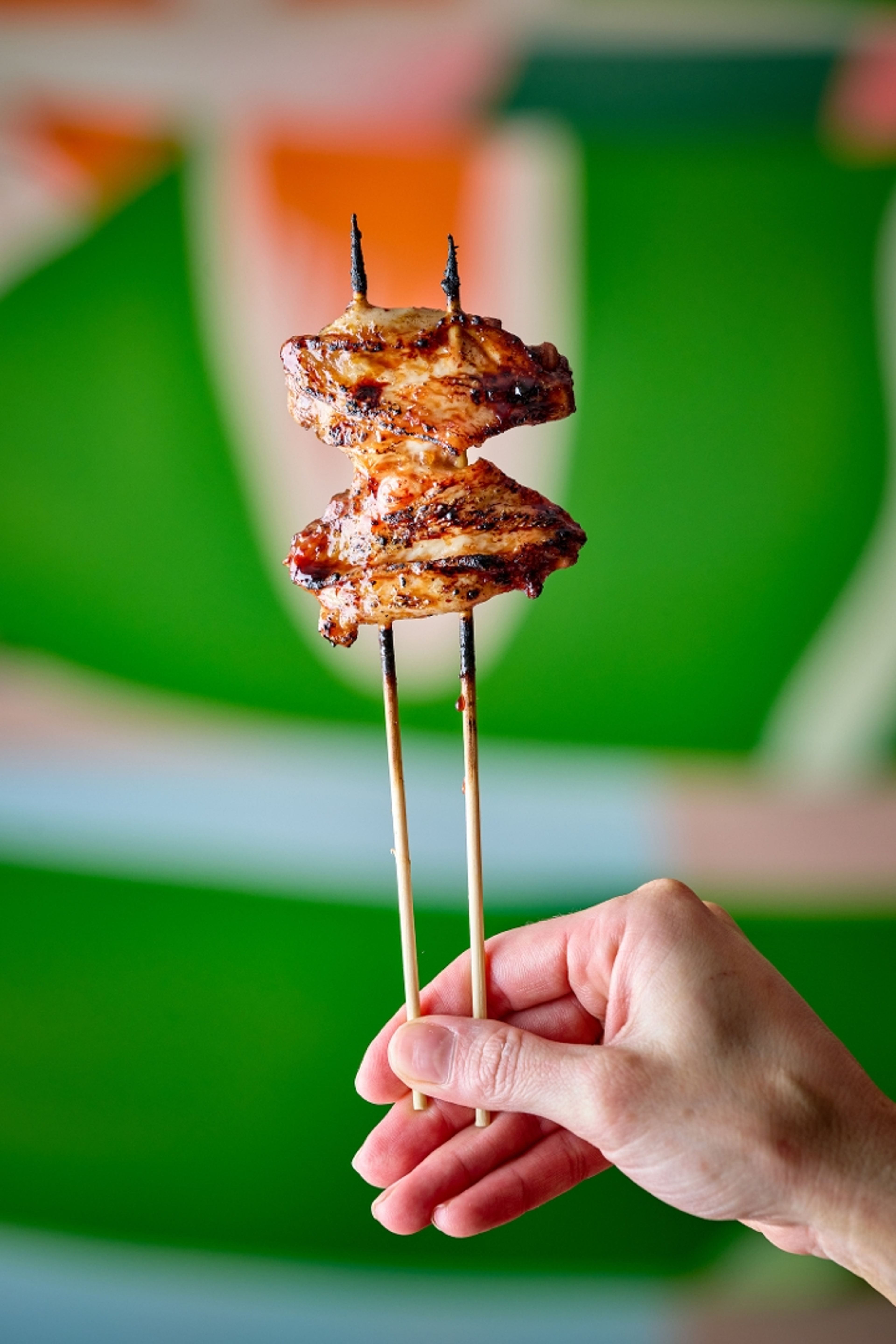 Chicken Wing Yakitori.