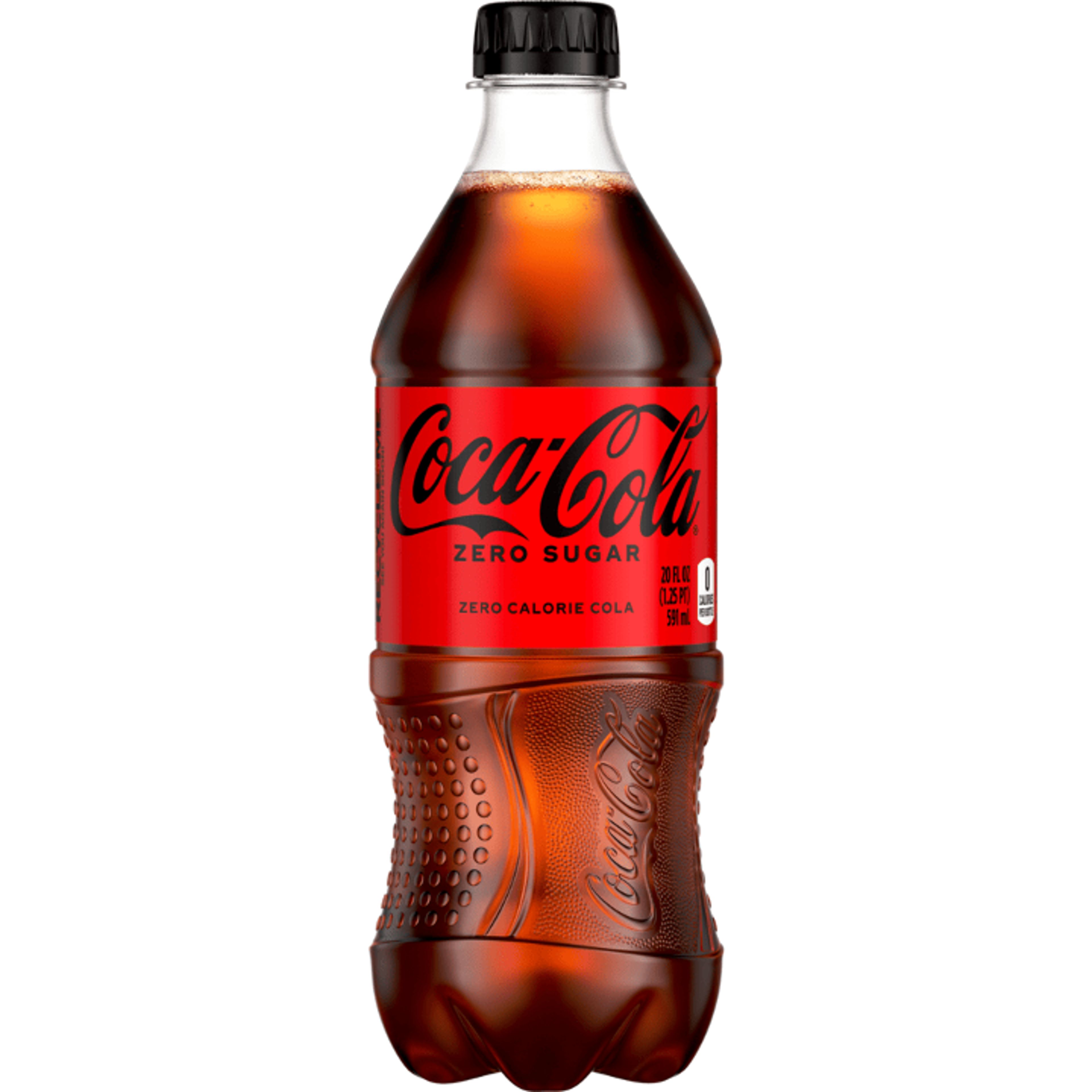 Coca-Cola Zero Sugar Bottle 20 fl oz.