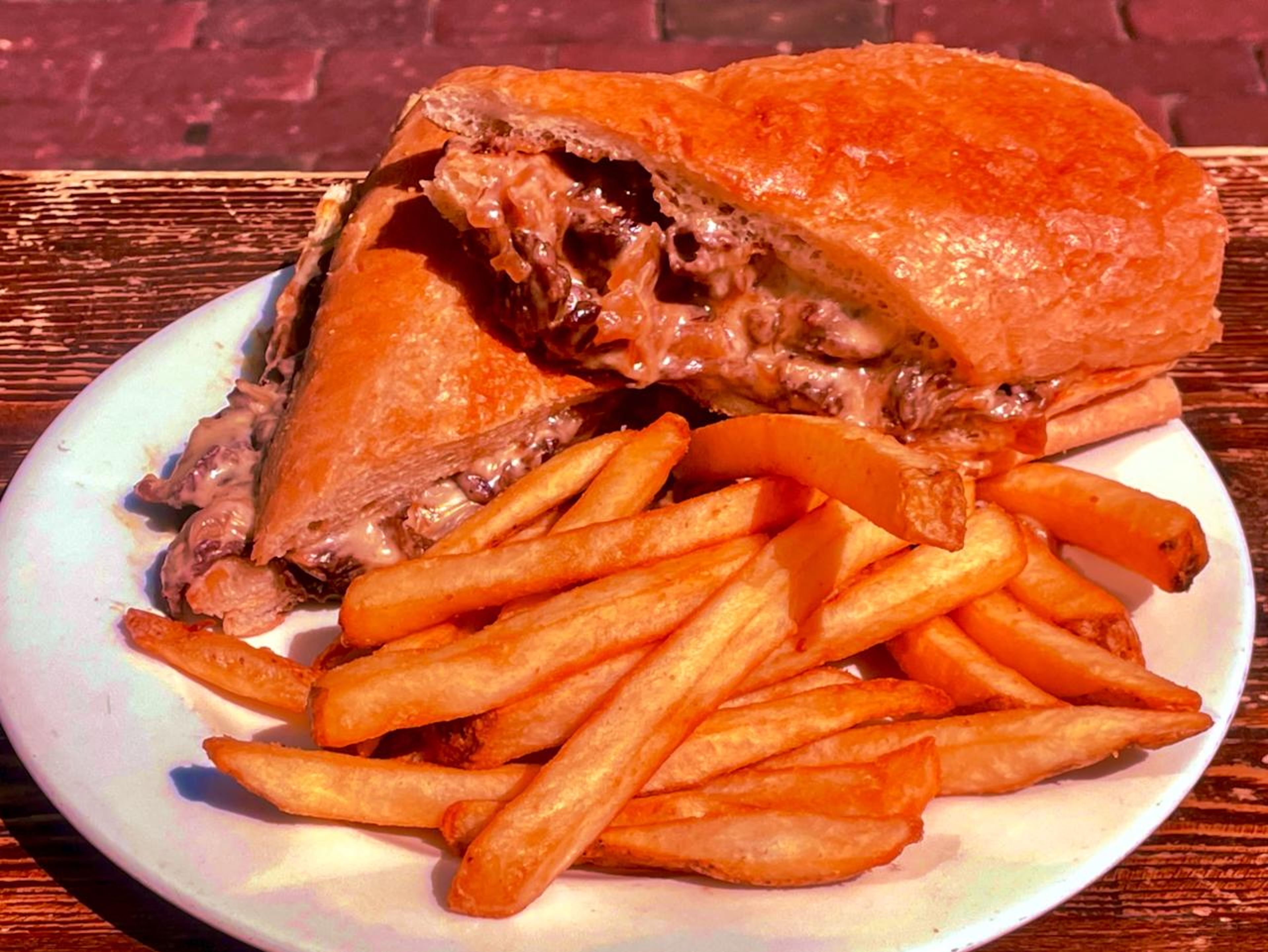 Andy's Steak 'n' Cheese.