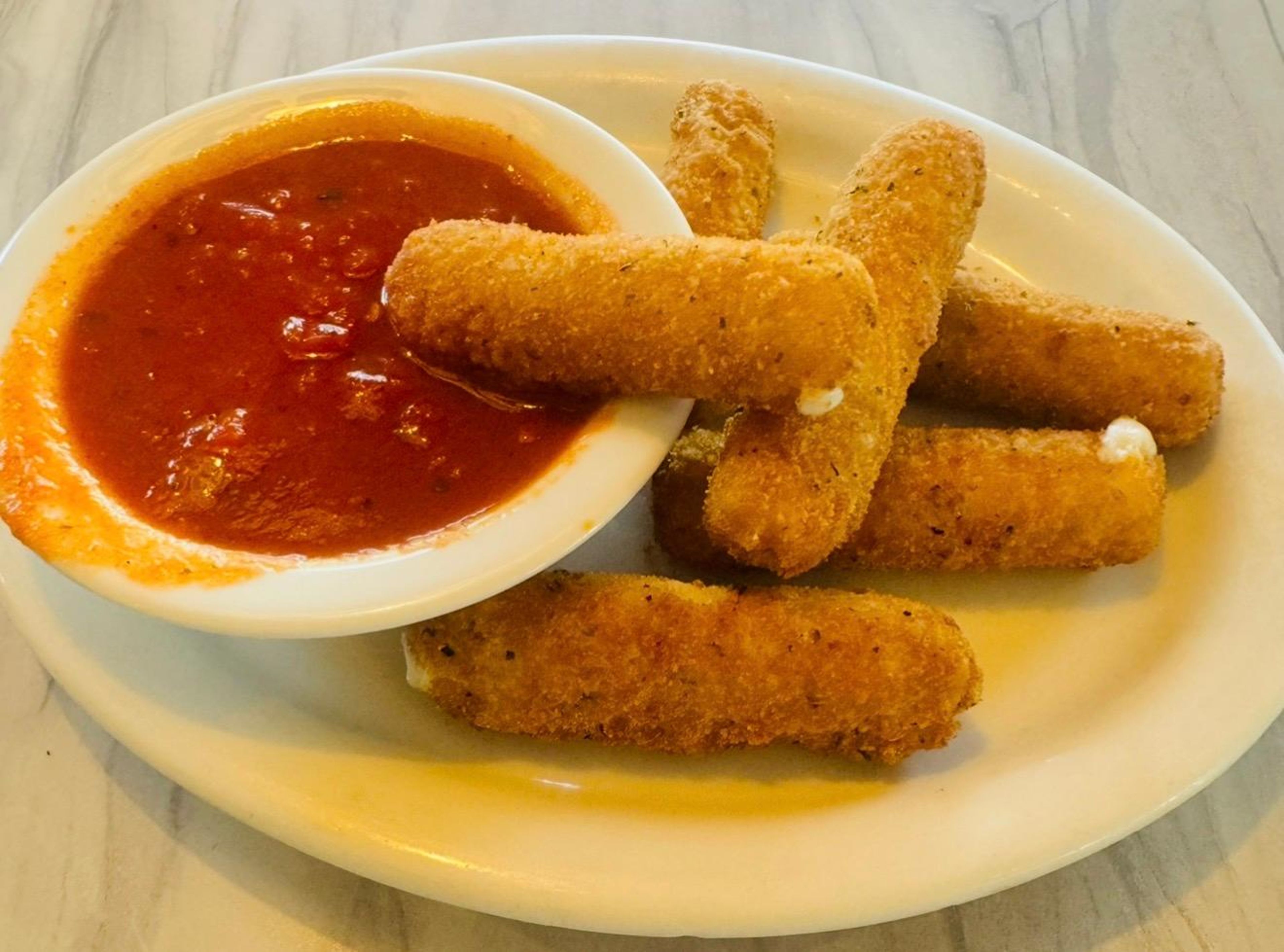 Mozzarella Sticks.