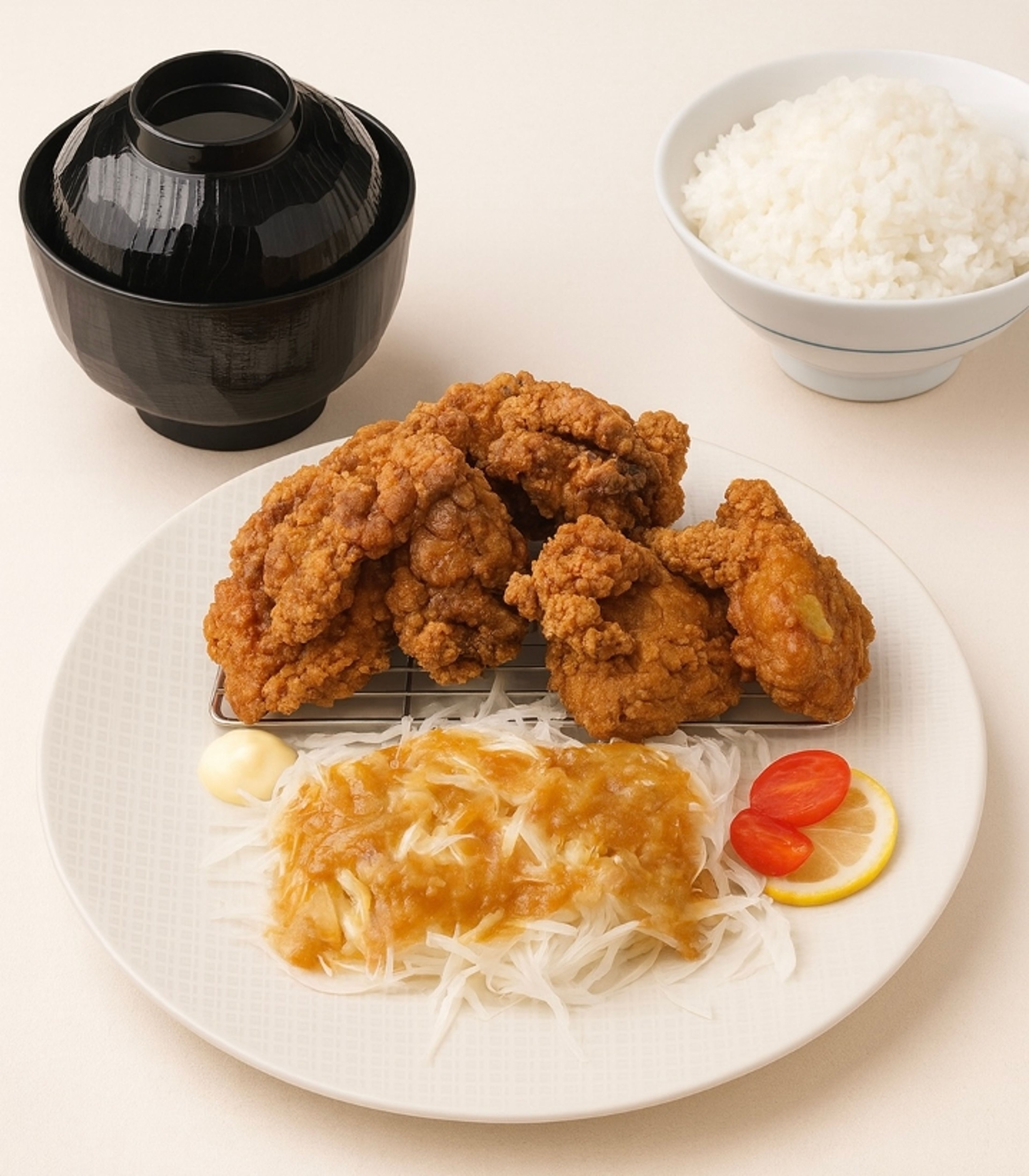 Karaage Set.