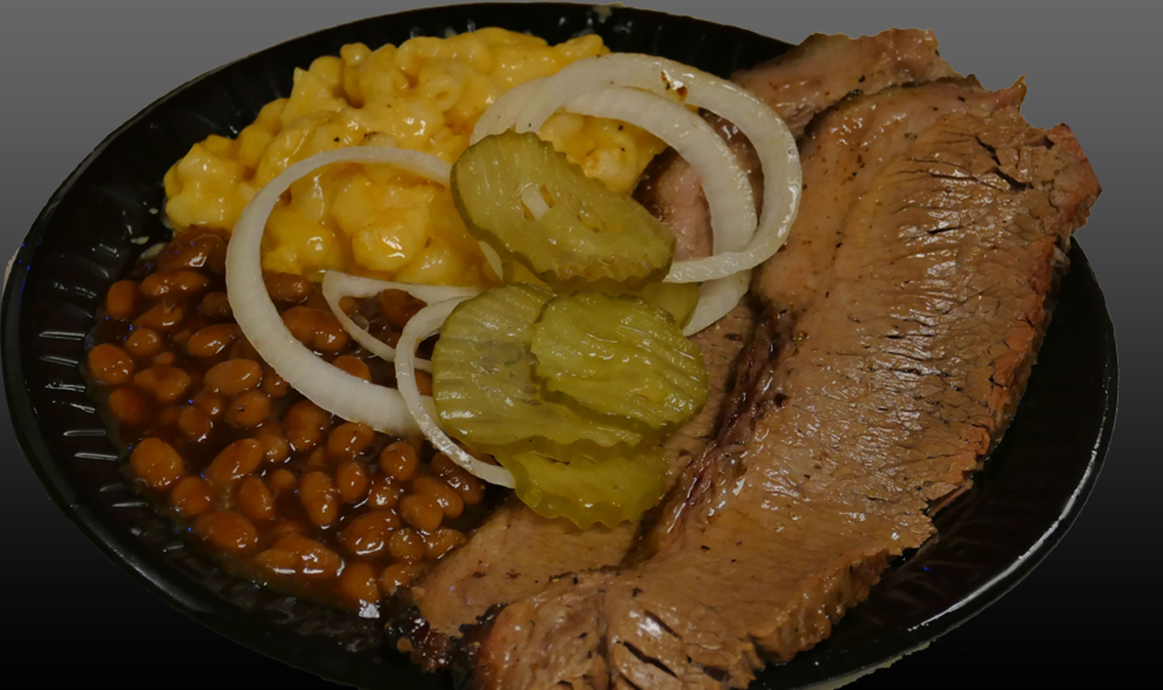 Brisket Plate.