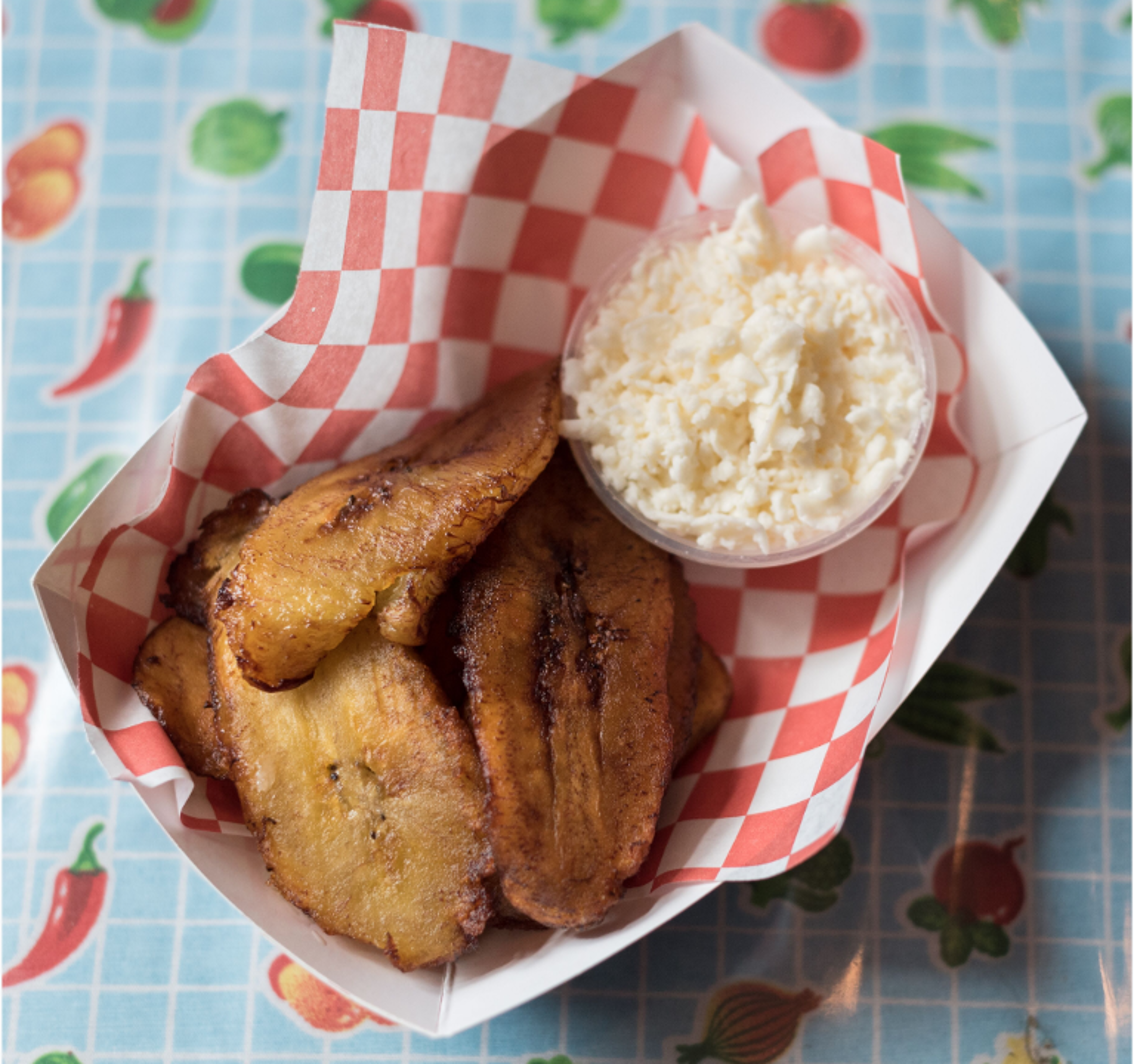 Sweet Plantains & Cheese.