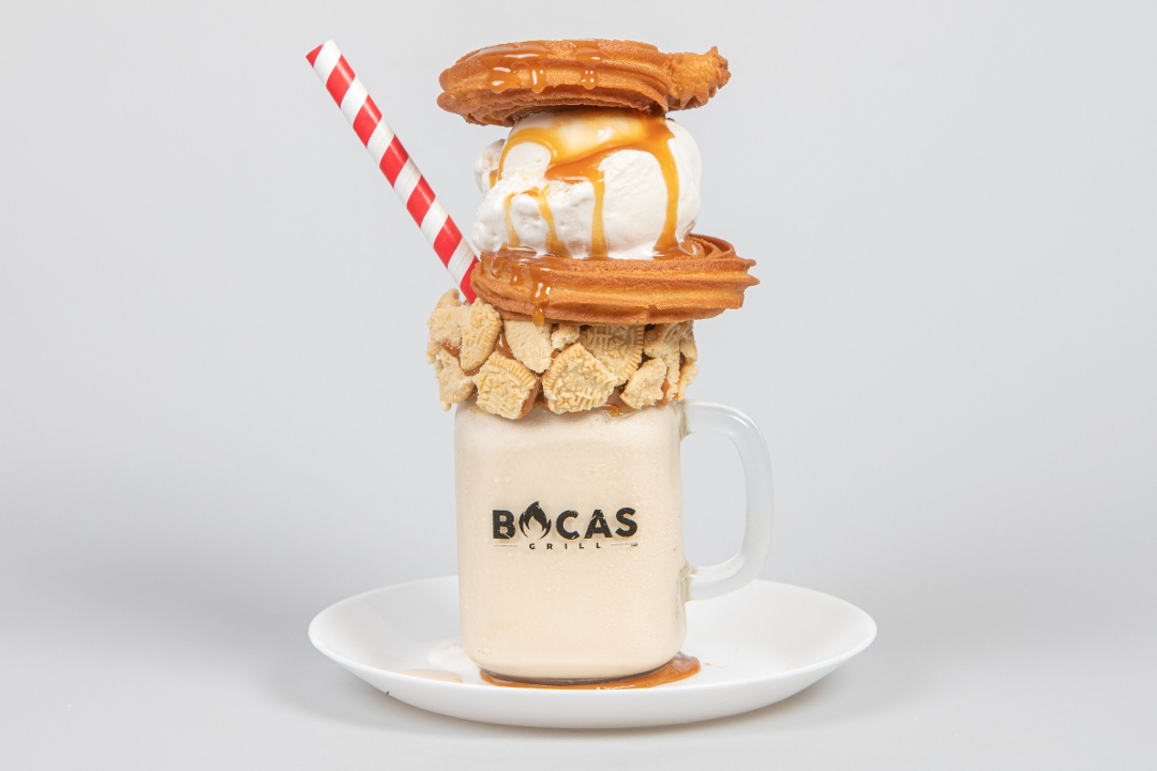 Dulce De Leche Churro Milkshake.