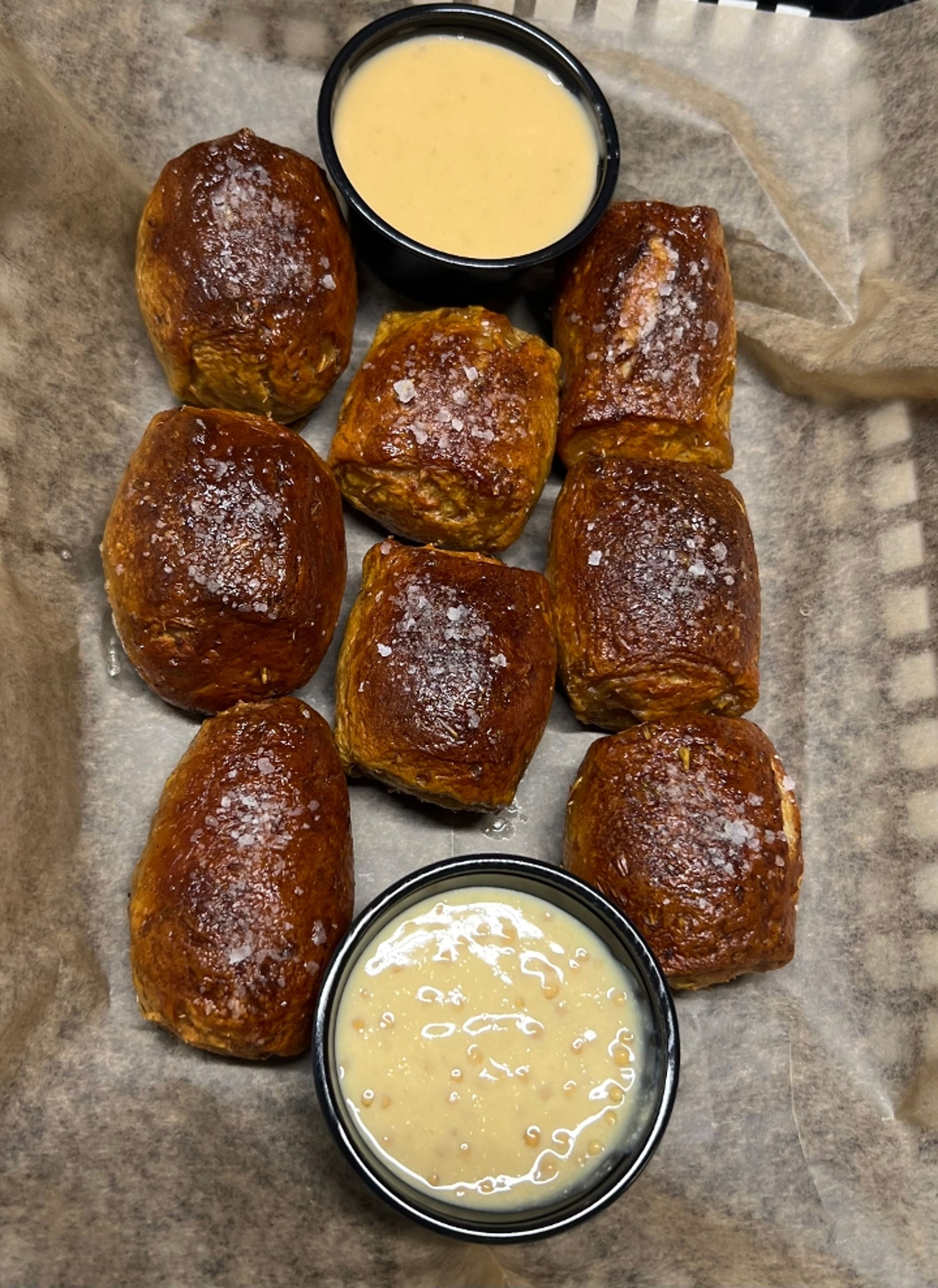 Pretzel Bites.