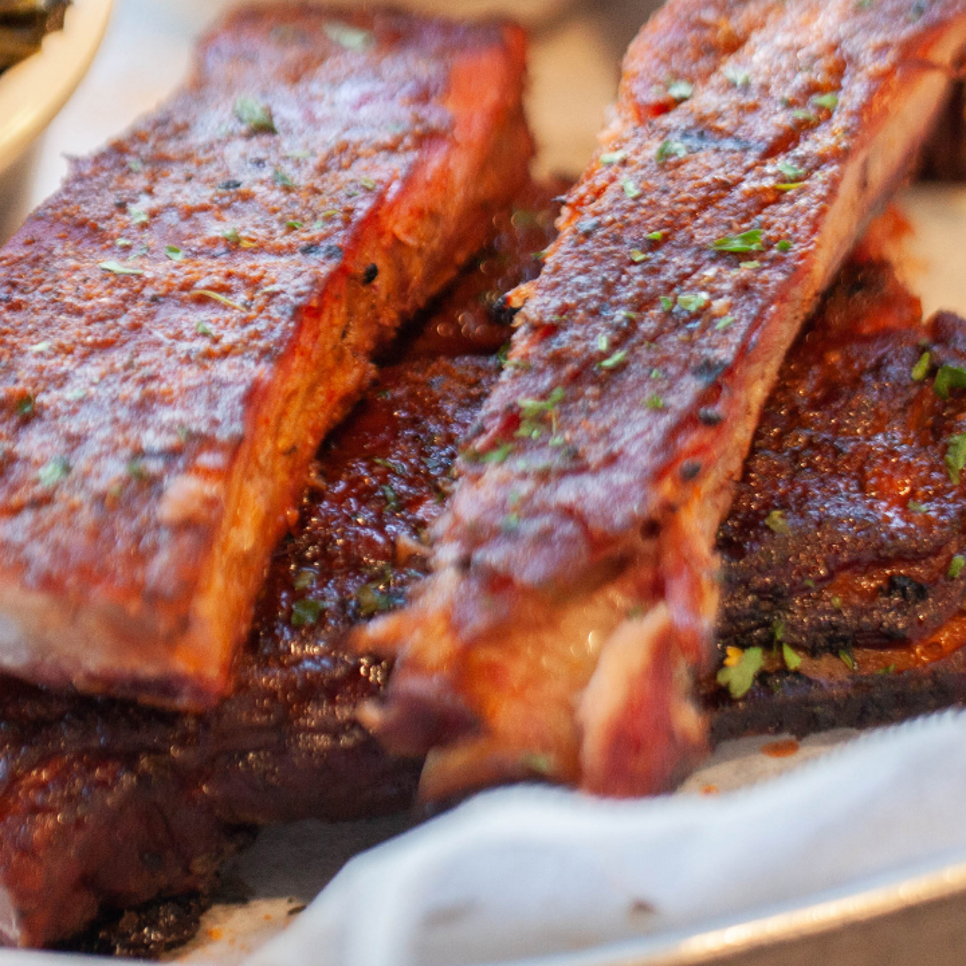 Full Rack Ribs.