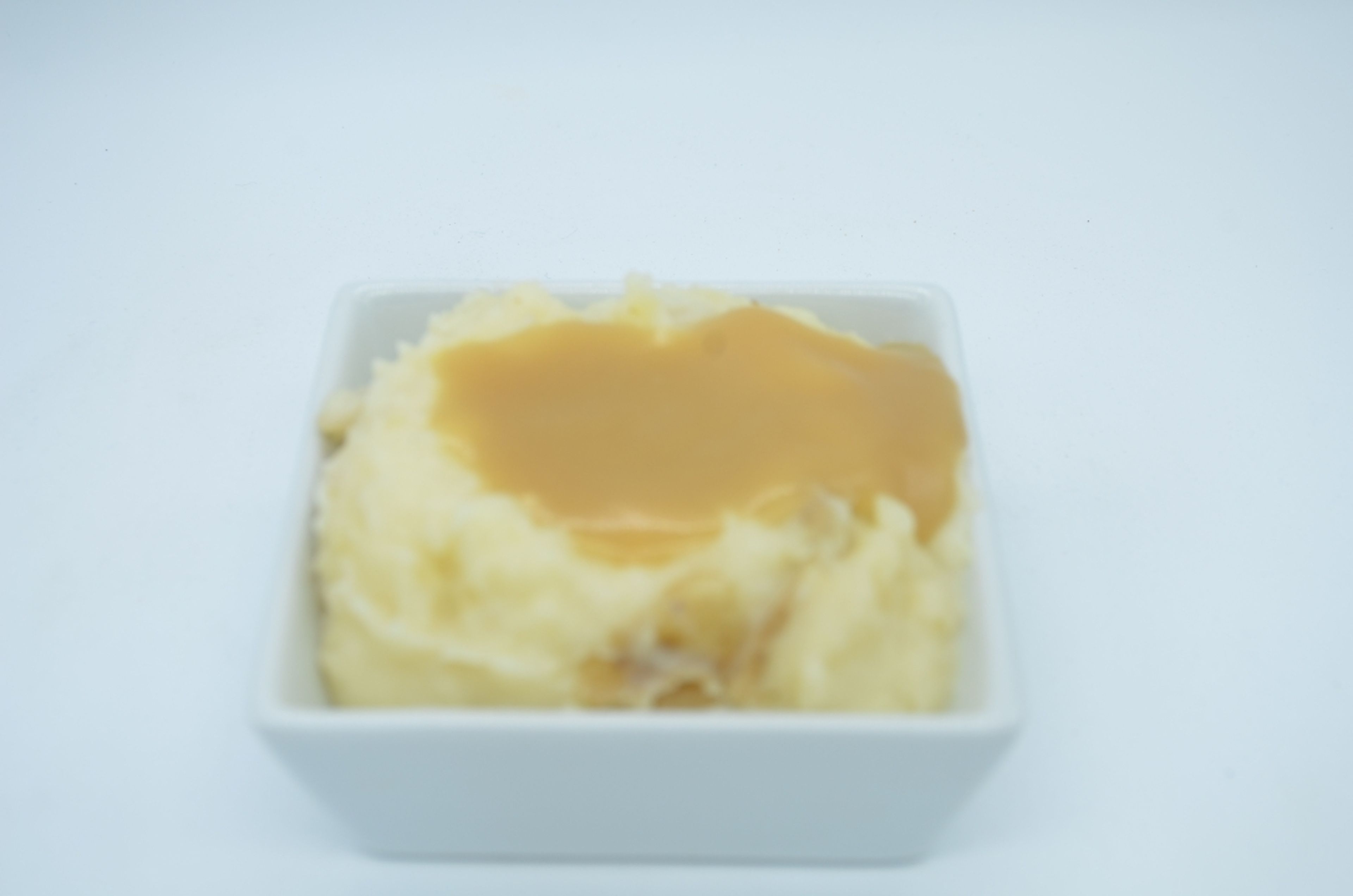 MASHED POTATOES & GRAVY.