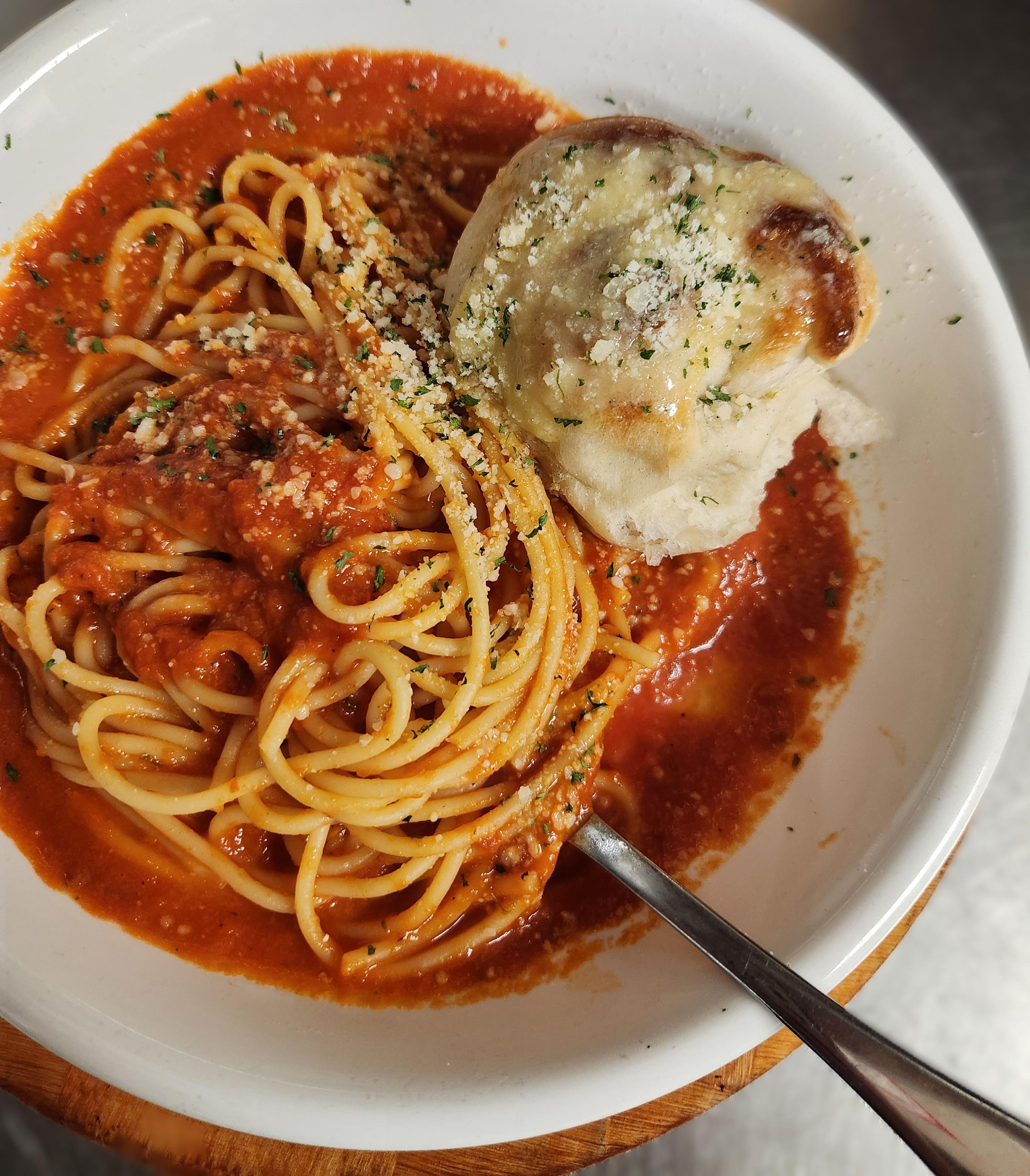 Kids Spaghetti with Marinara.