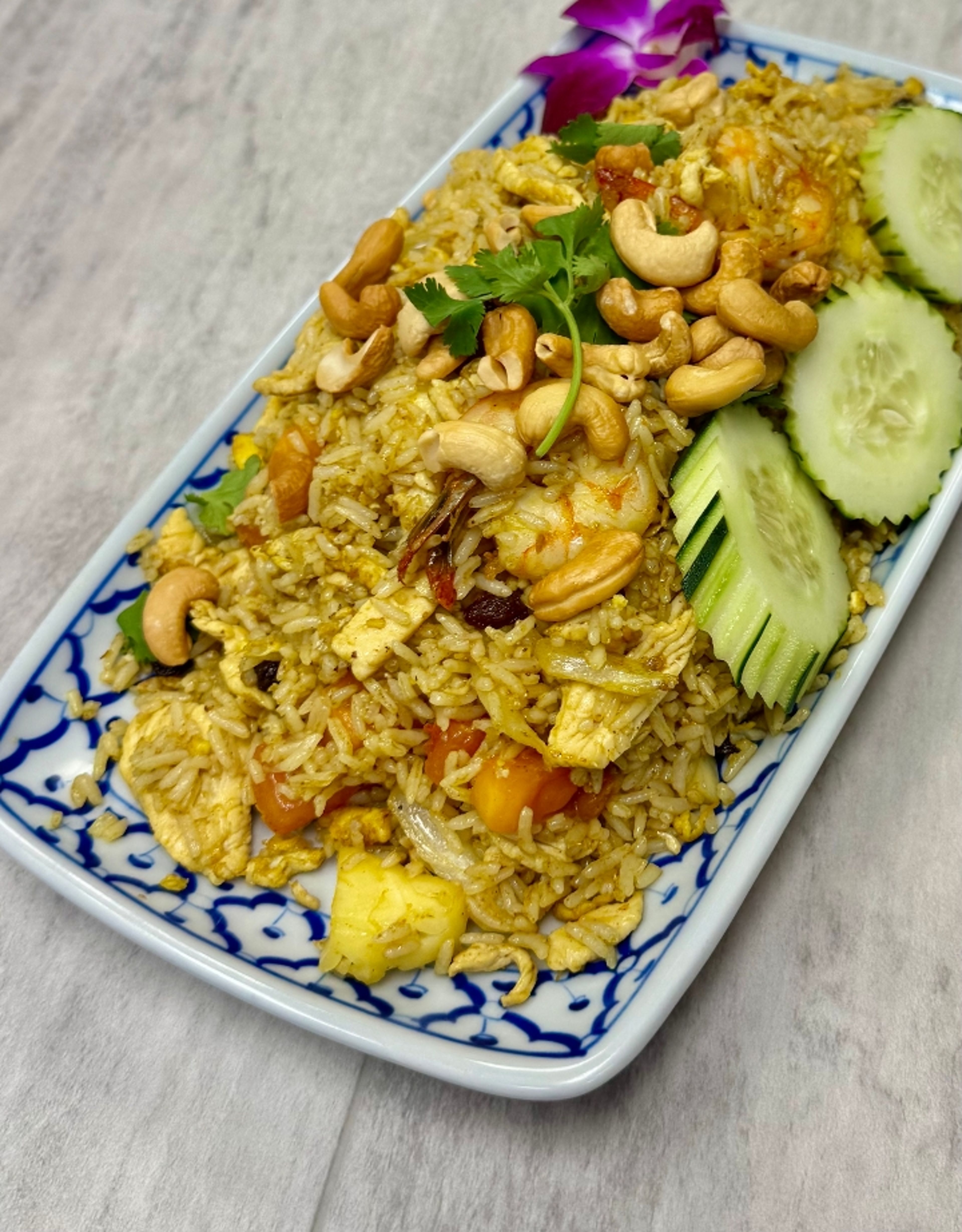 Pineapple Fried Rice.