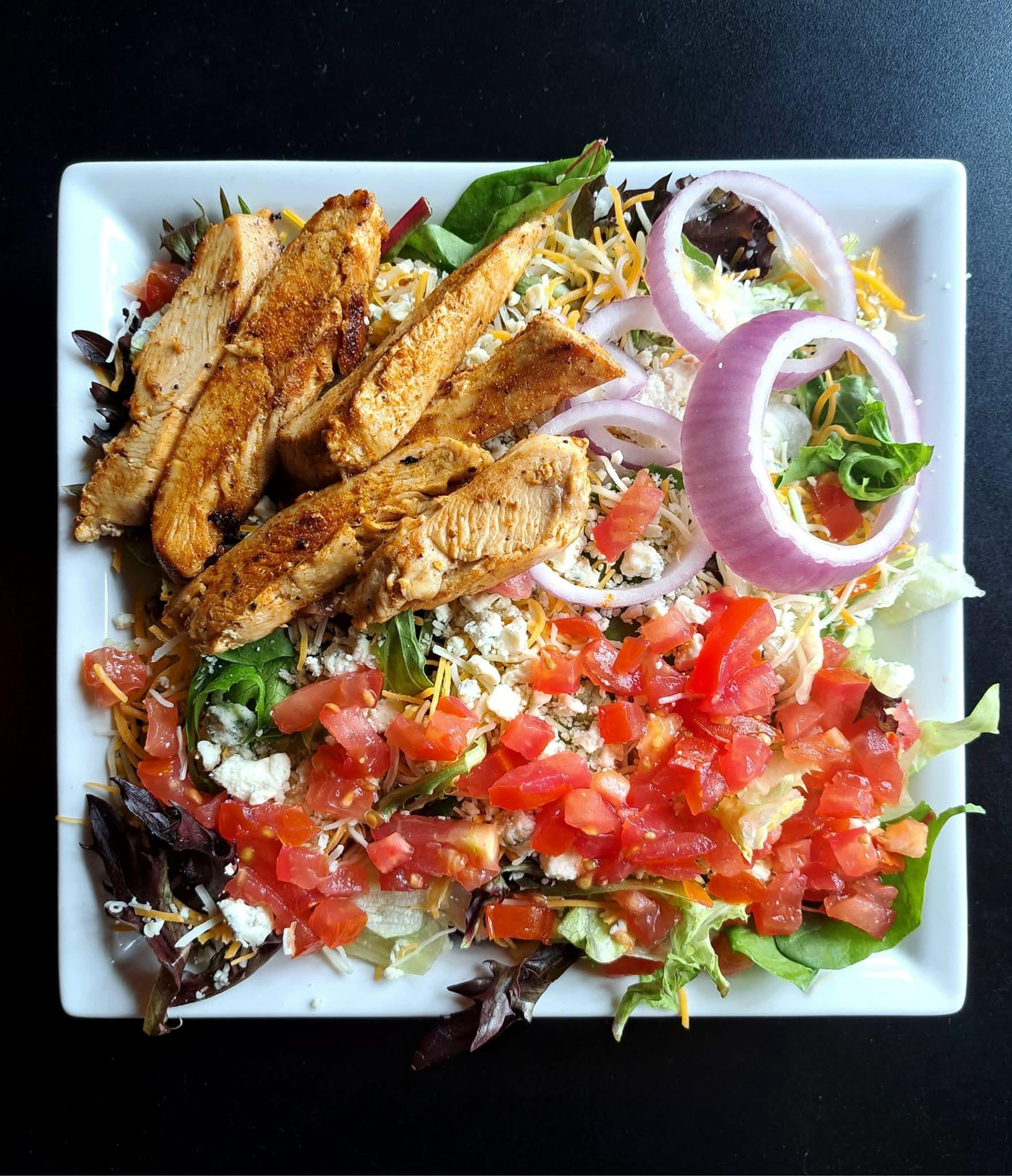 Blackened Chx Salad.