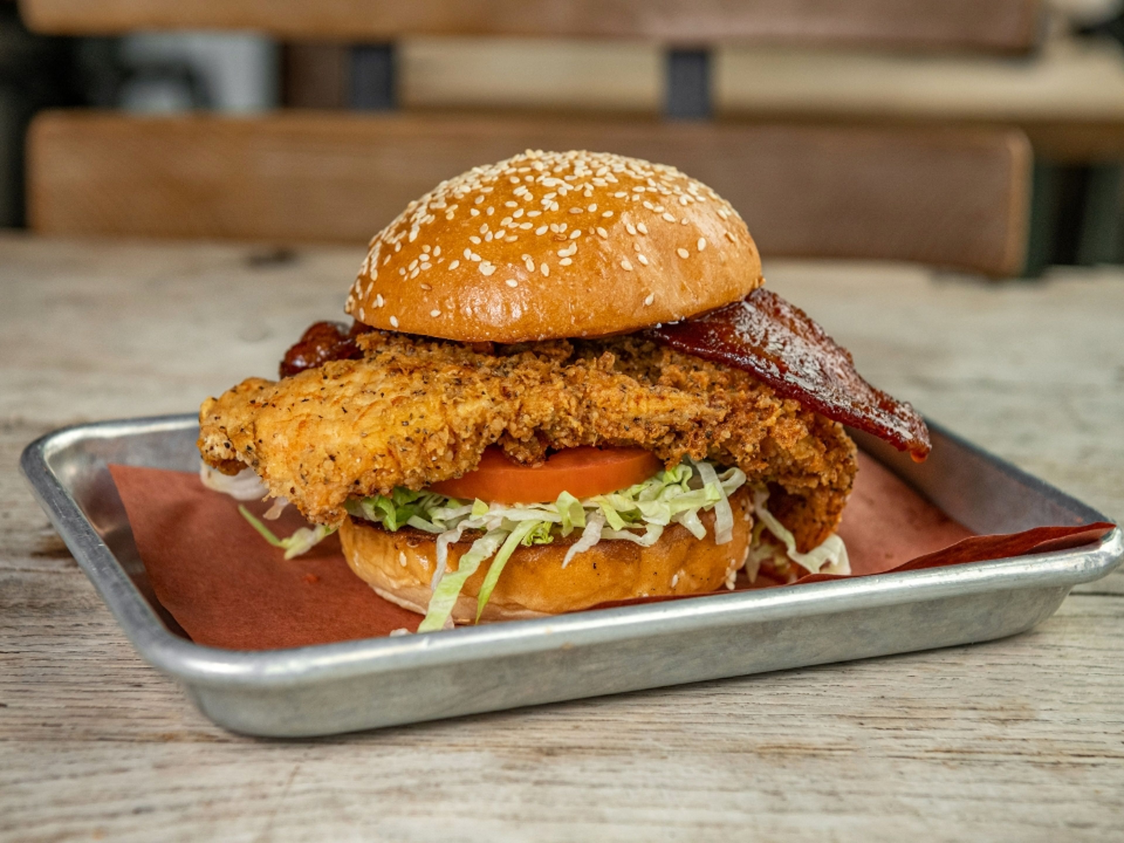 Fried Chicken Sandwich.