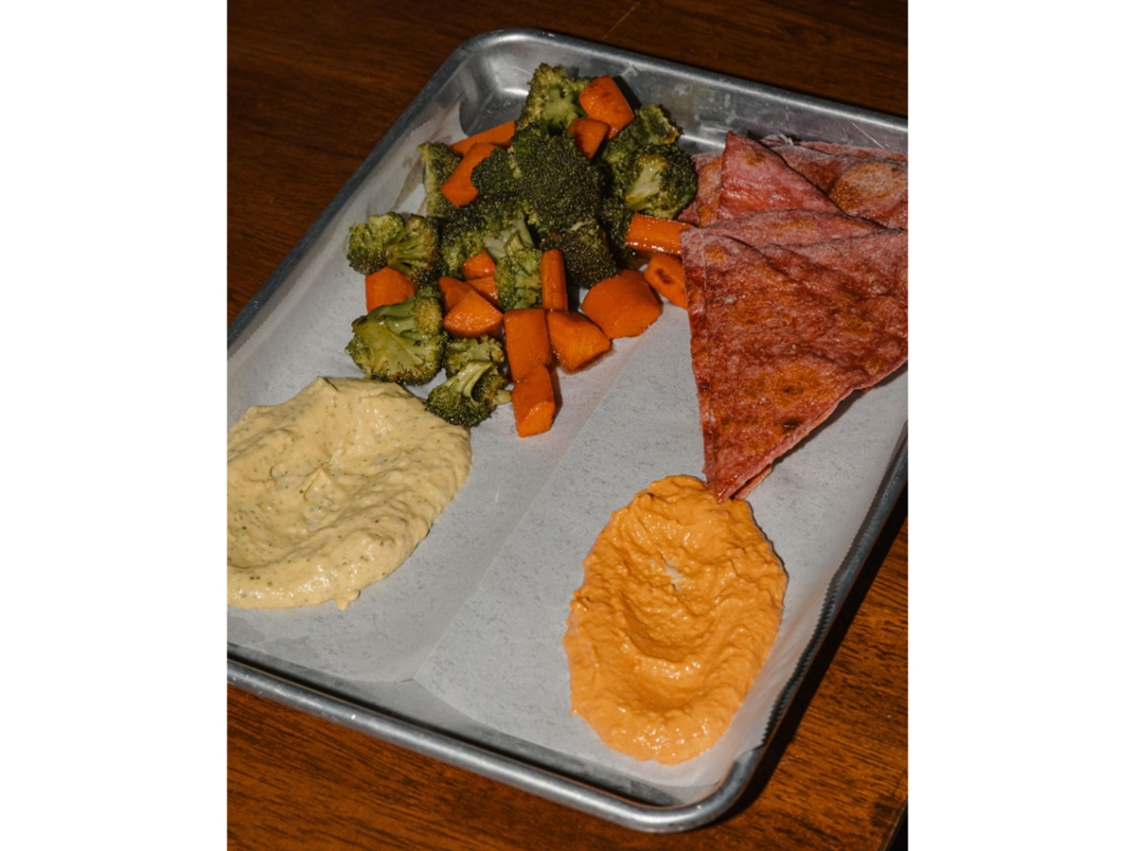 Hummus & Baba Ganoush.