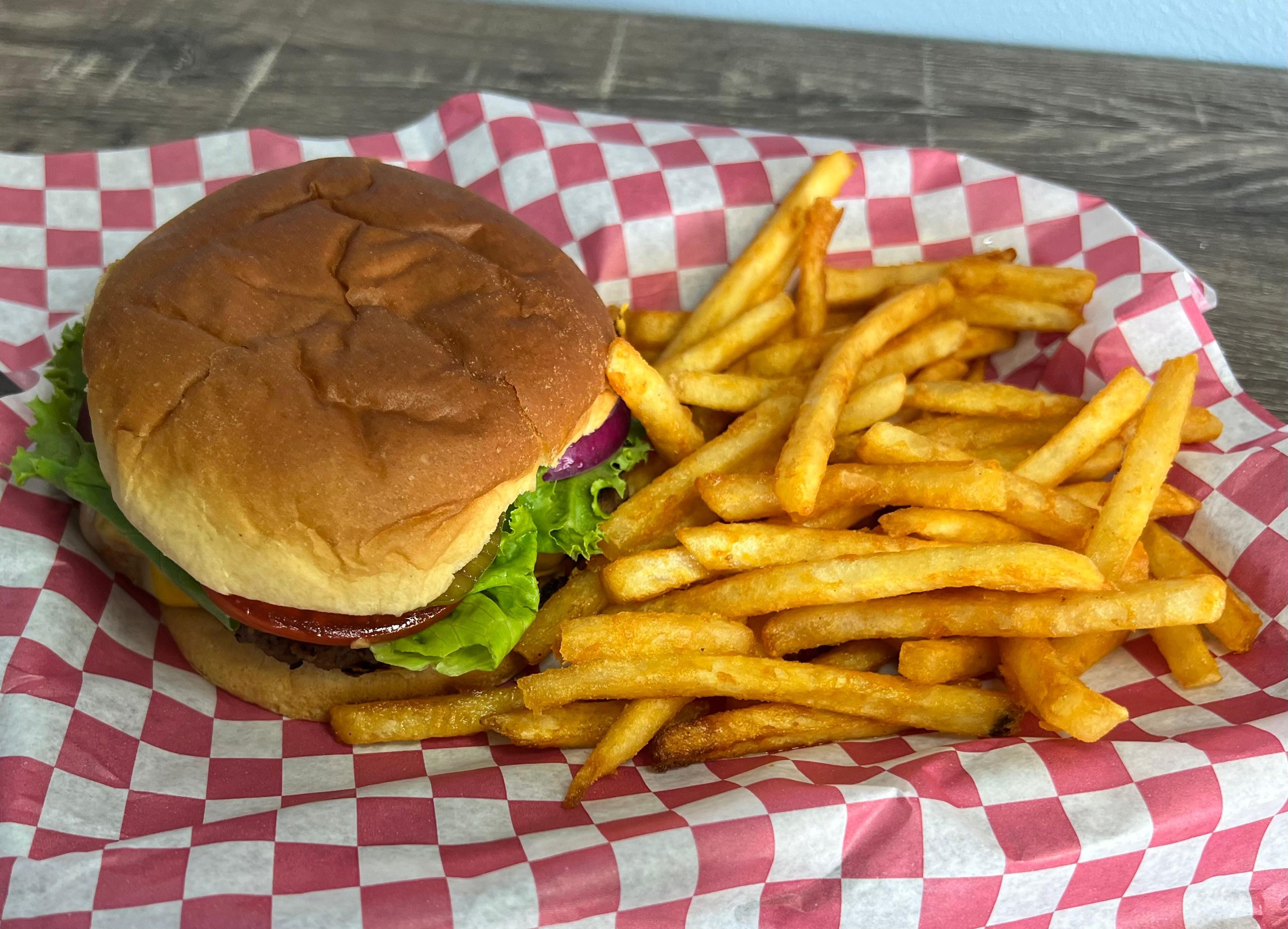 Smash CheeseBurger Combo.